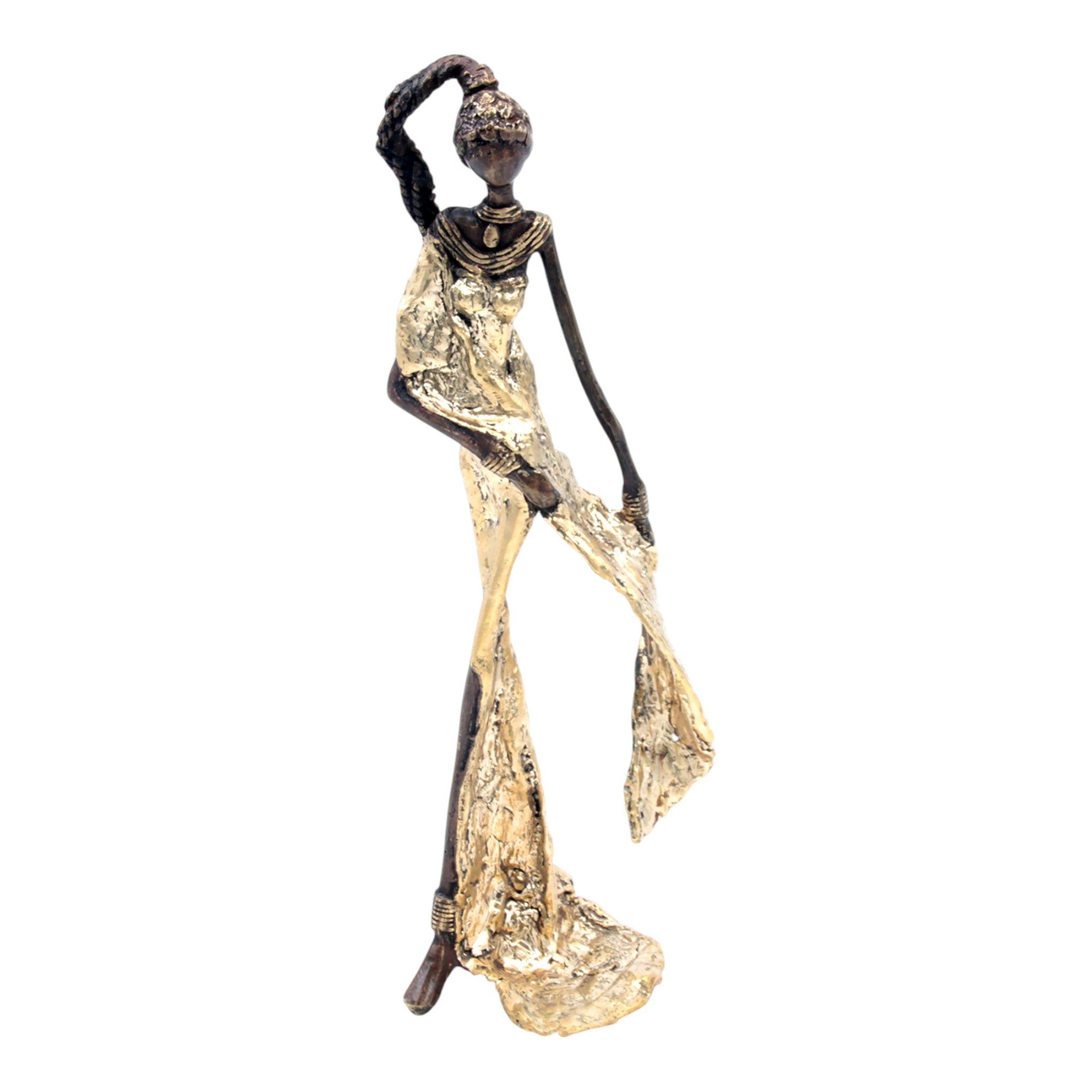 Bronze 35 cm doré n°8 