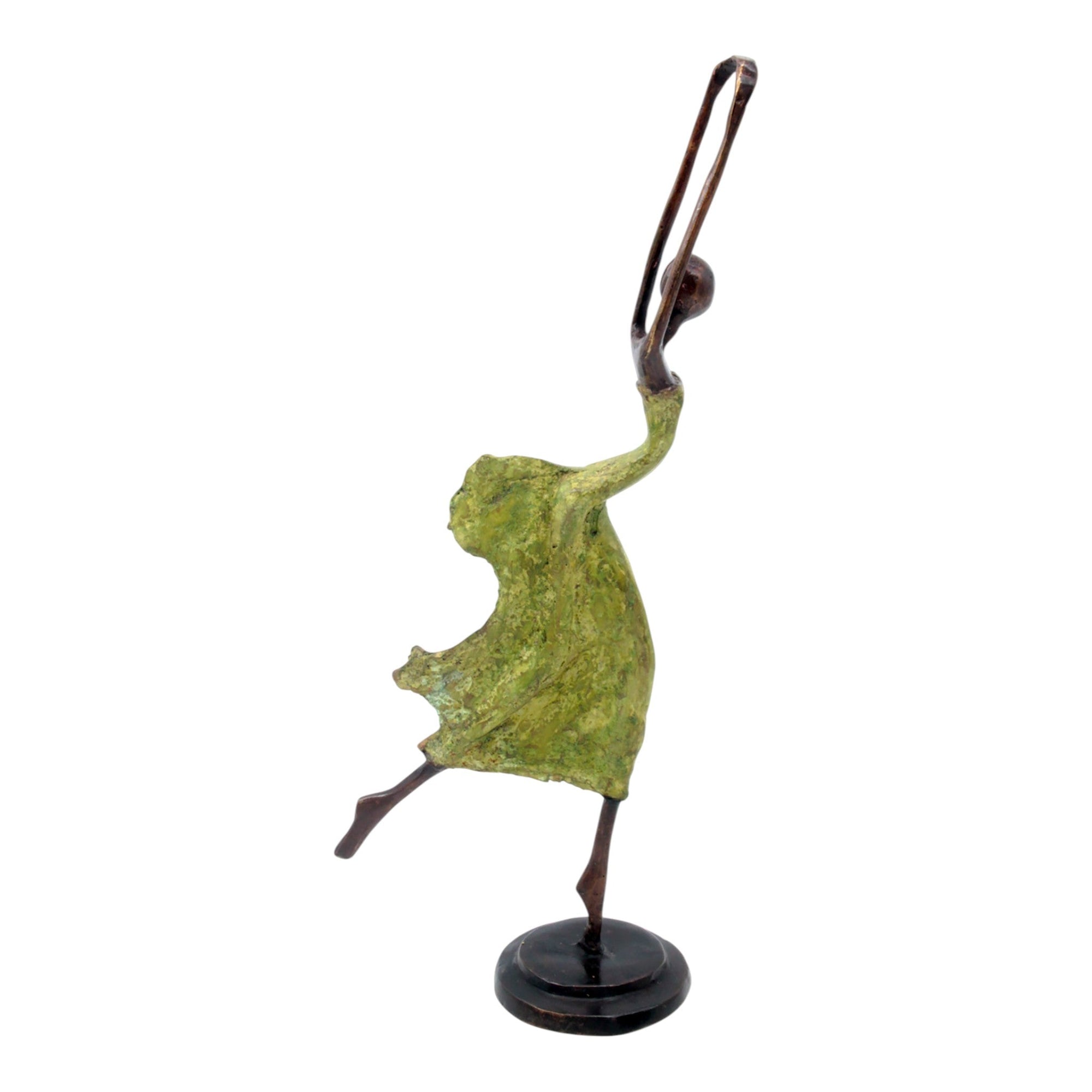 Danseuse 35 cm verte n°1 
