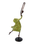 Danseuse 35 cm verte n°1 