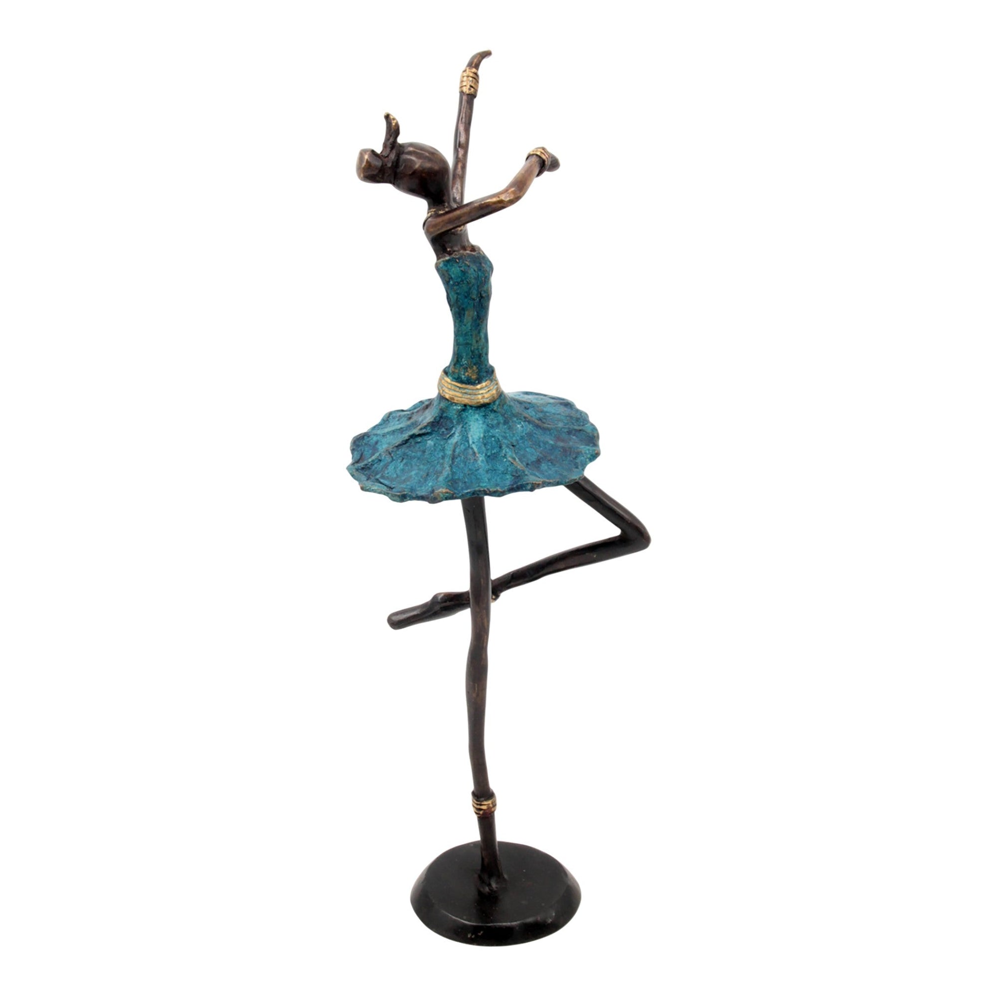 Ballerine 40 cm bleu n°1 