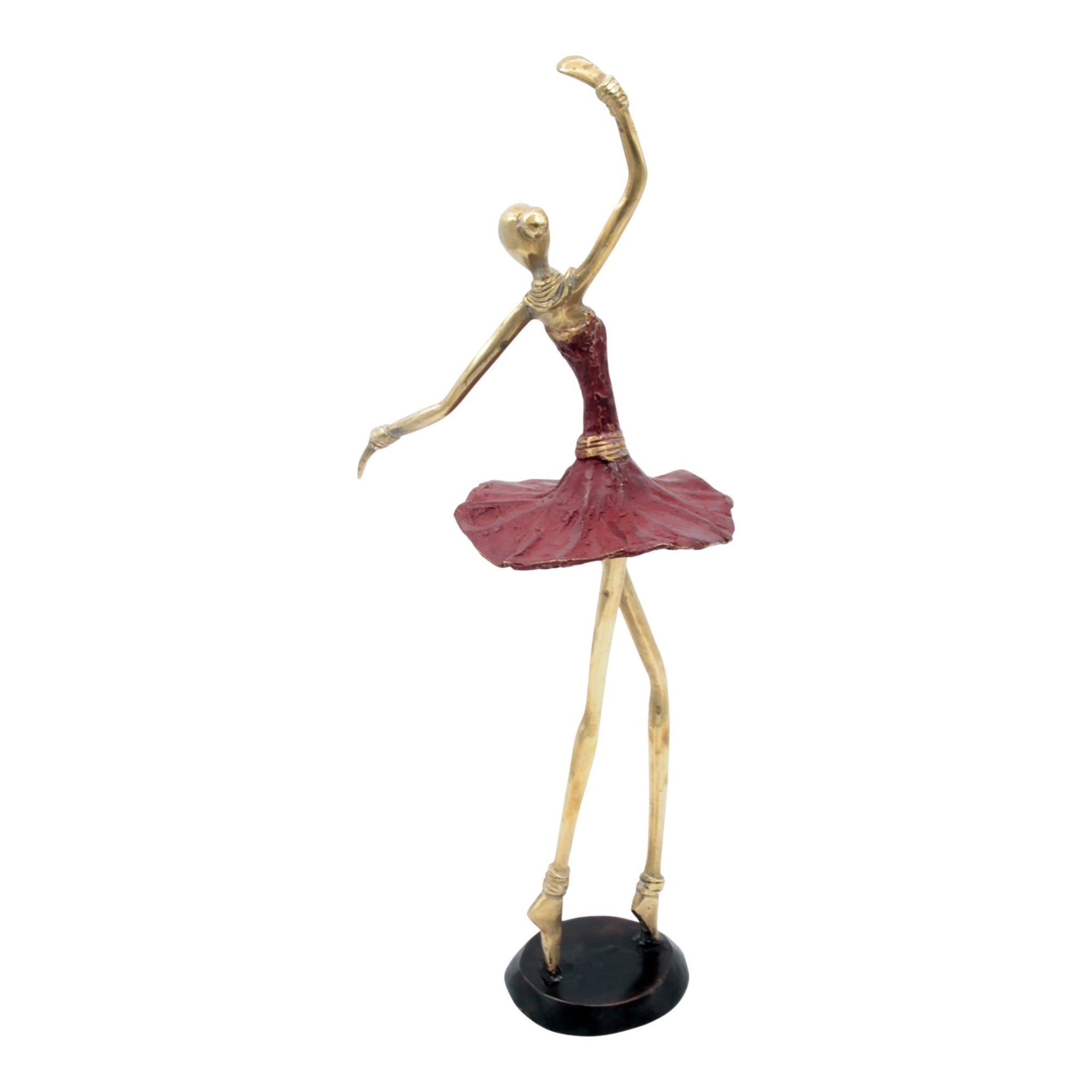 Ballerine 40 cm rouge n°4 