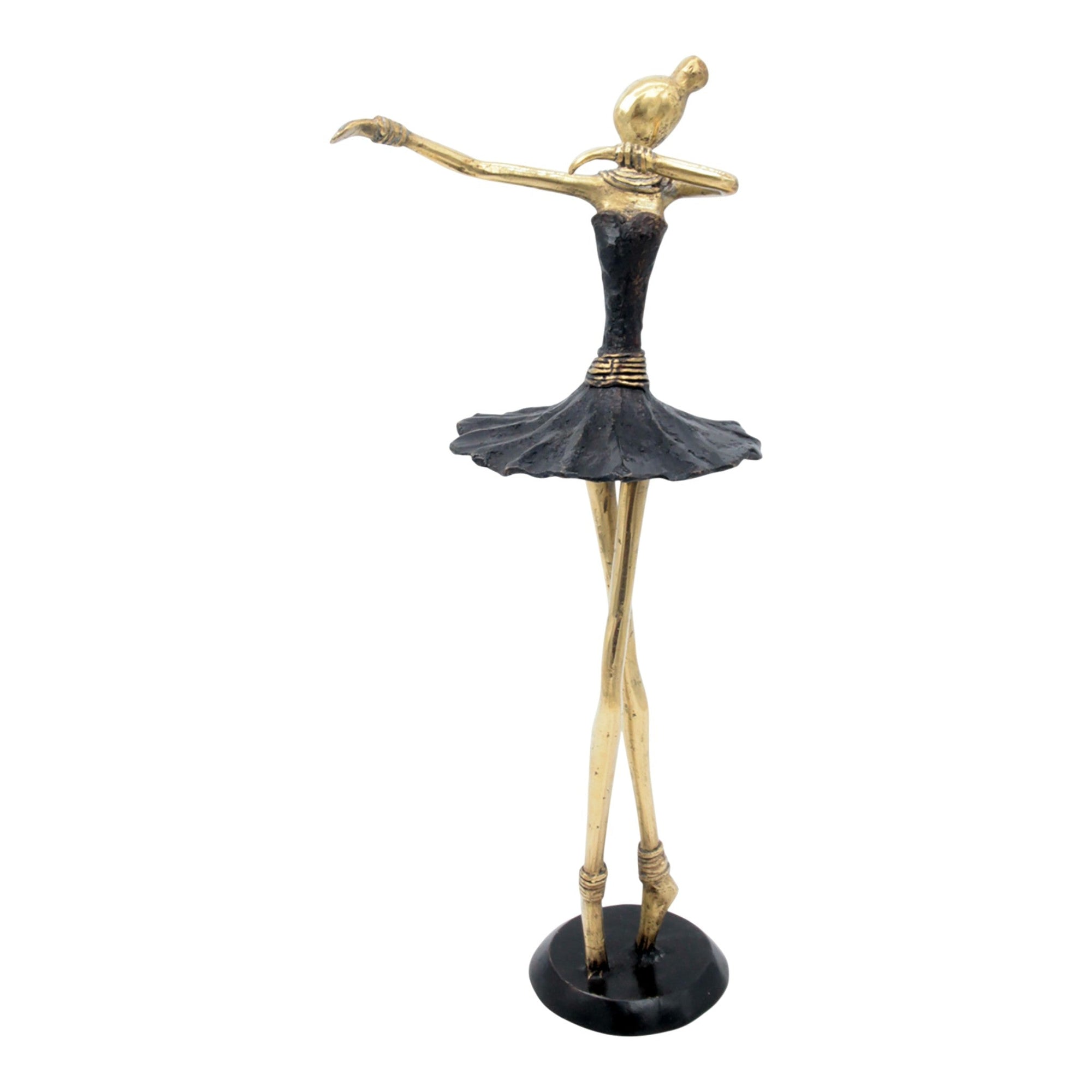 Ballerine 45 cm noire n°1 