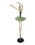 Ballerine 40 cm vert n°2 