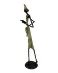 Bronze 55 cm vert n°7 