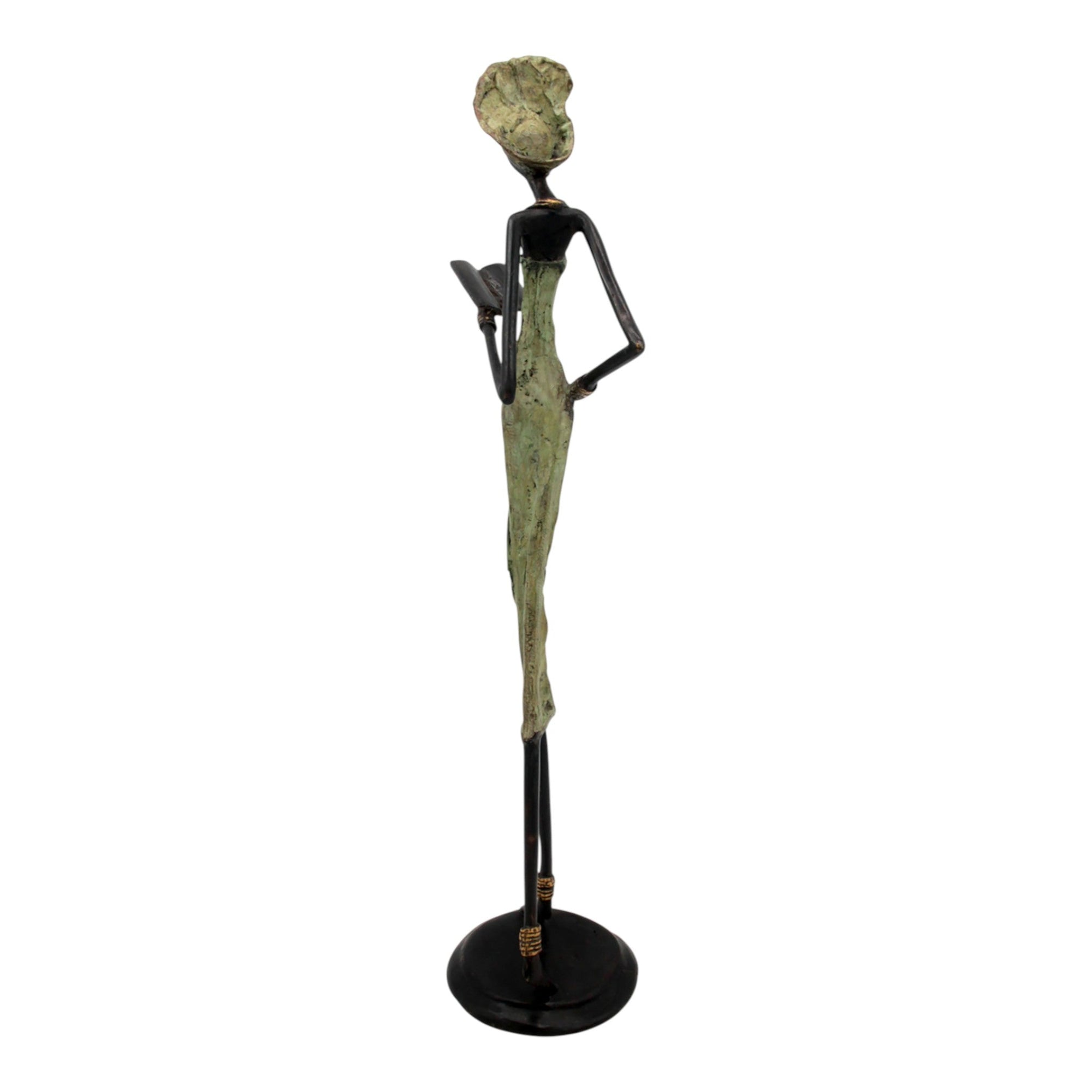 Bronze 55 cm vert n°7 