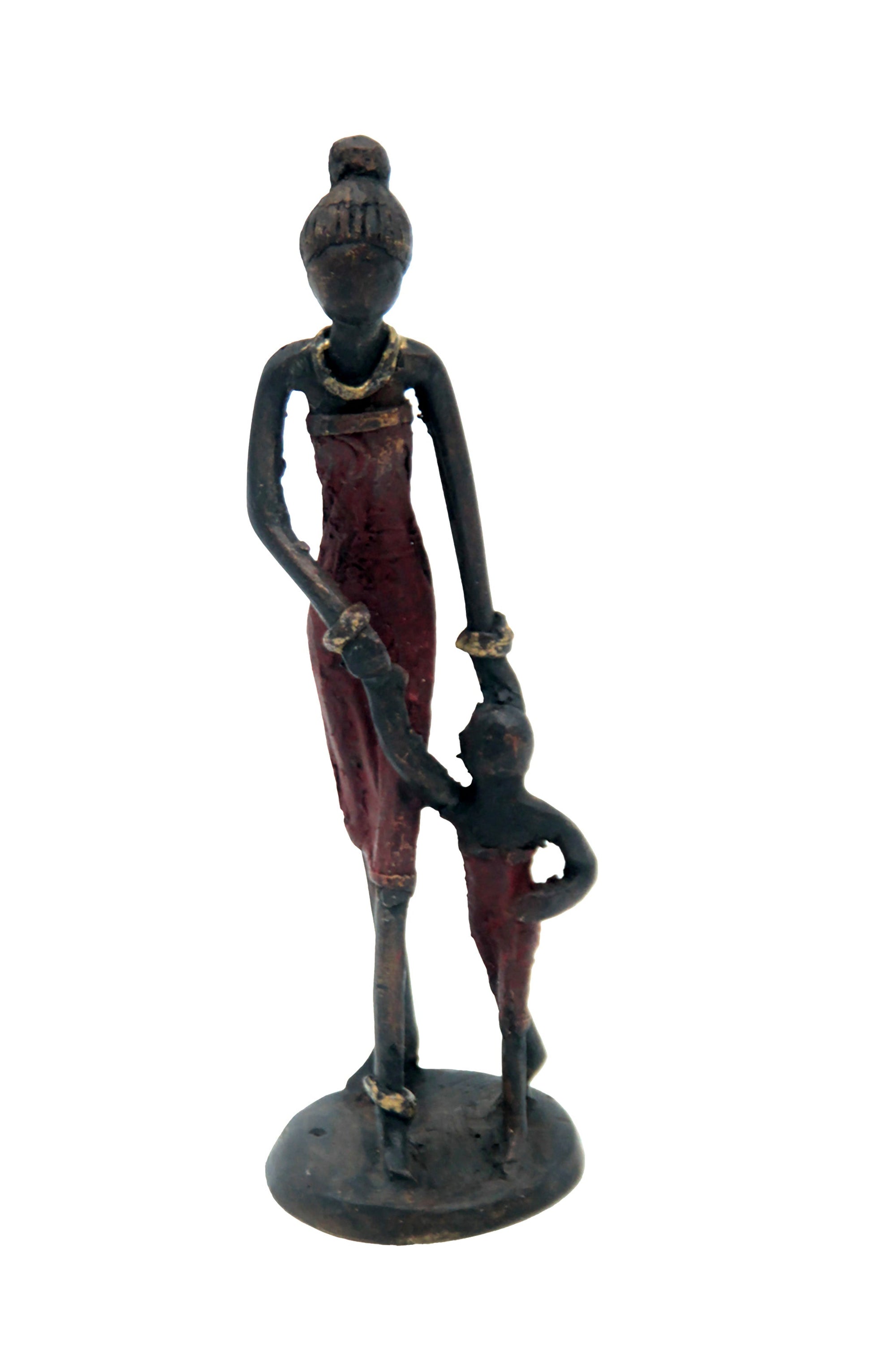 Bronze 15 cm rouge n°30 Bronzes d'Afrique