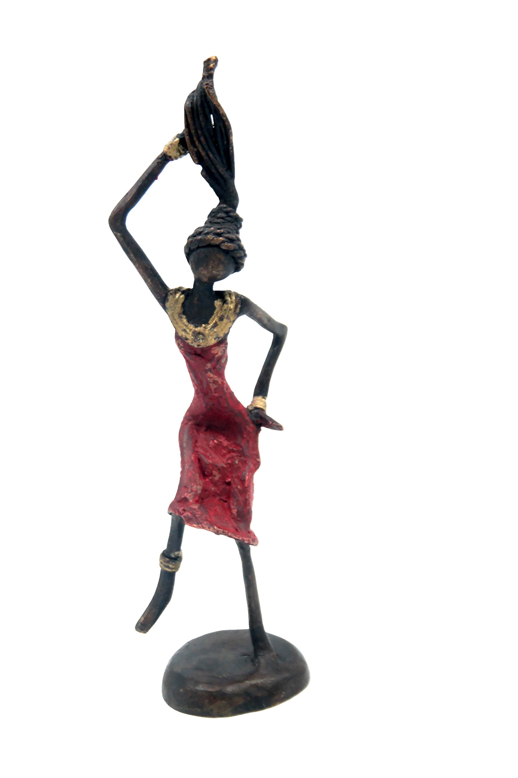 Bronze 15 cm rouge n°41 Bronzes d'Afrique