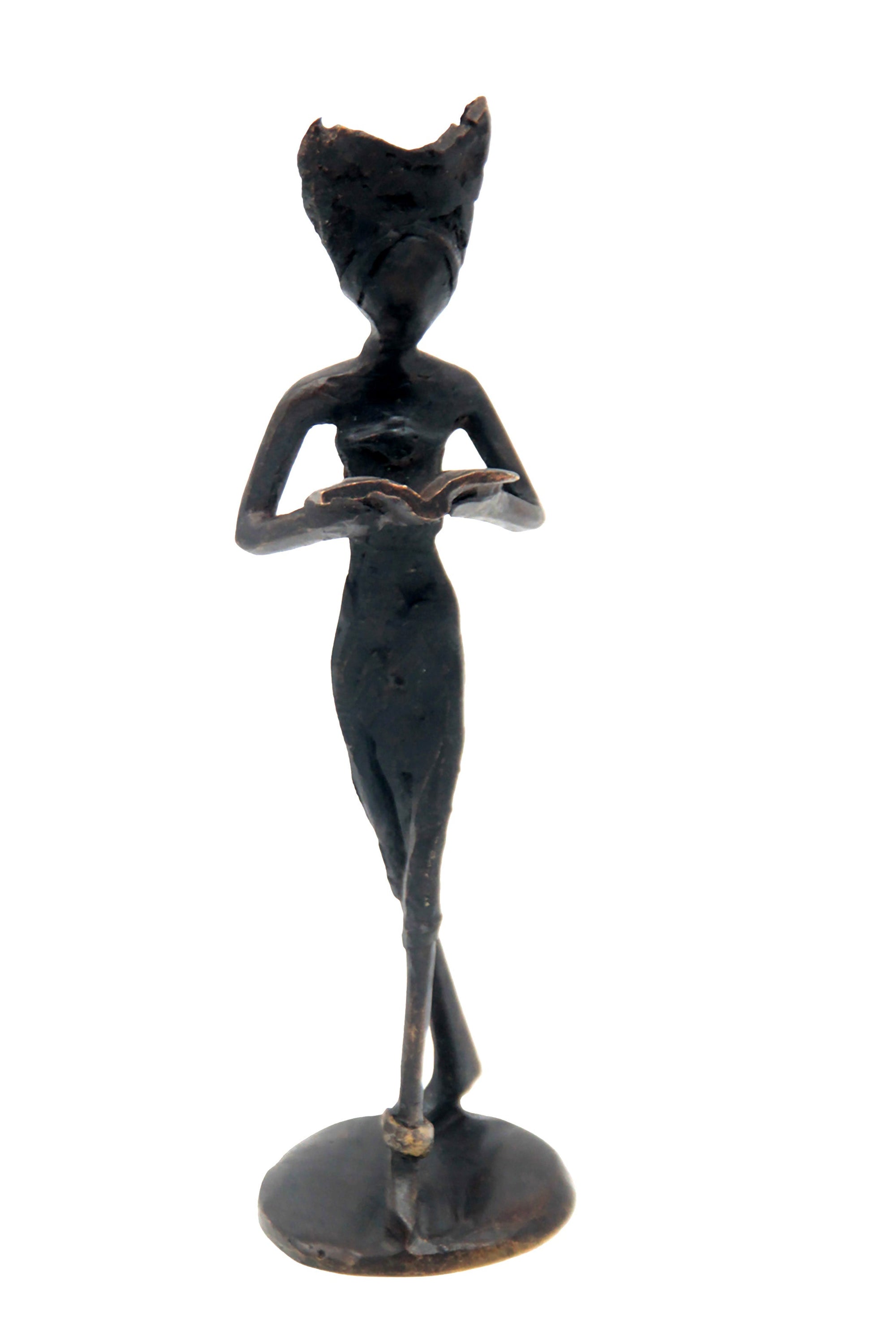 Bronze 15 cm noir n°32 Bronzes d&#39;Afrique
