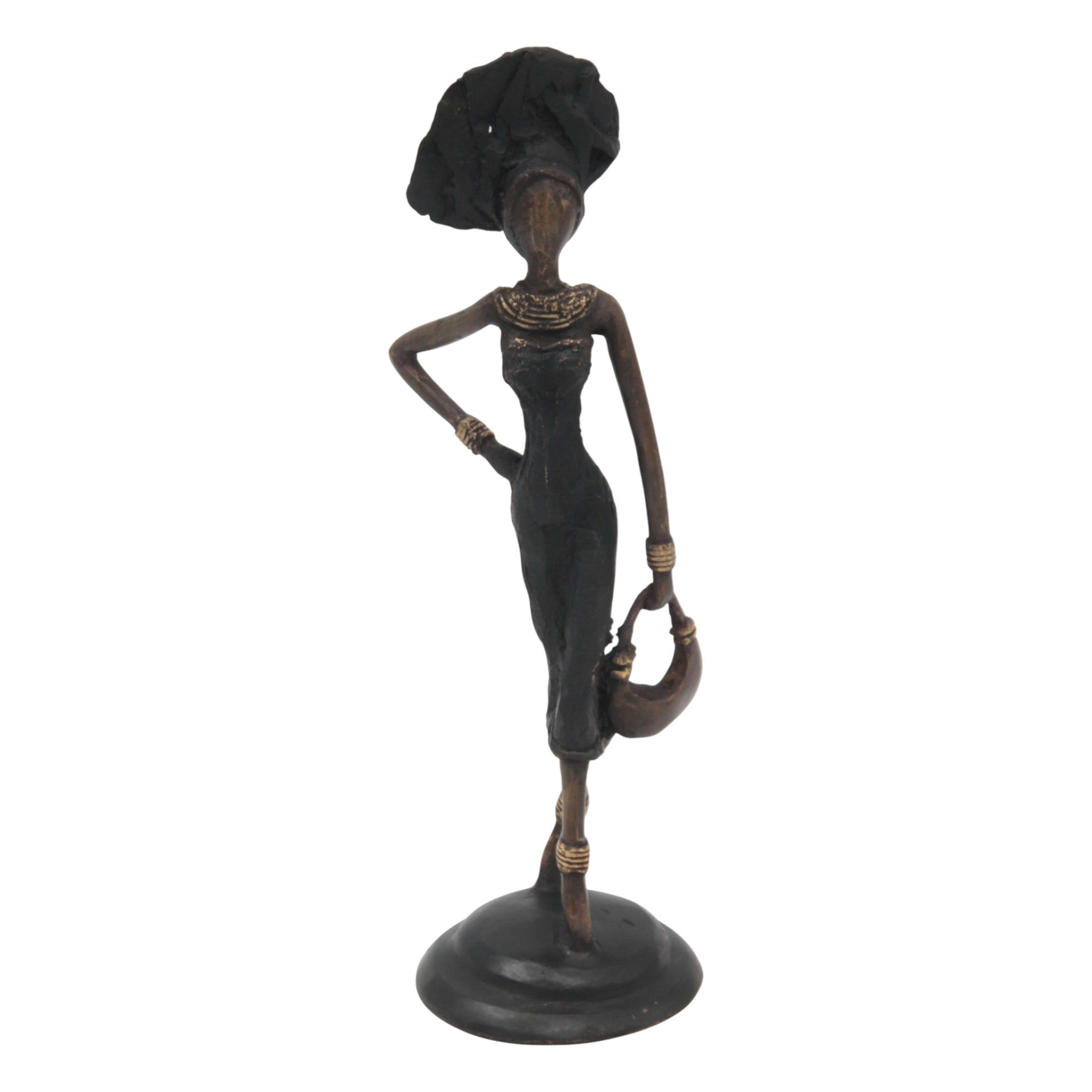 Bronze 20 cm noir n°2 