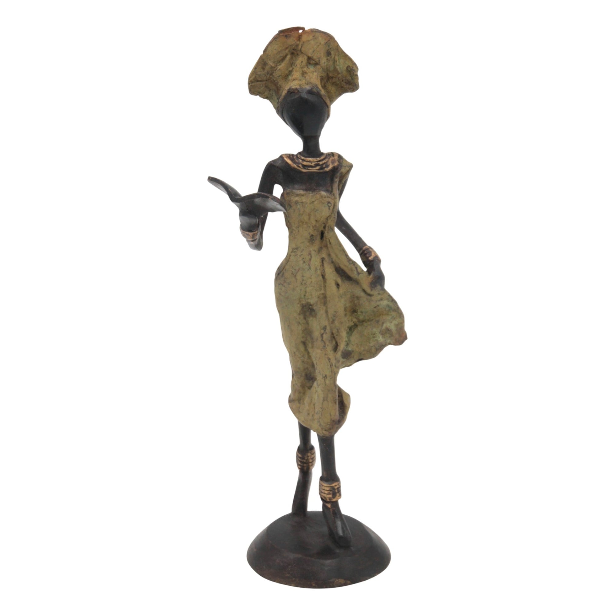 Bronze 20 cm vert n°16 