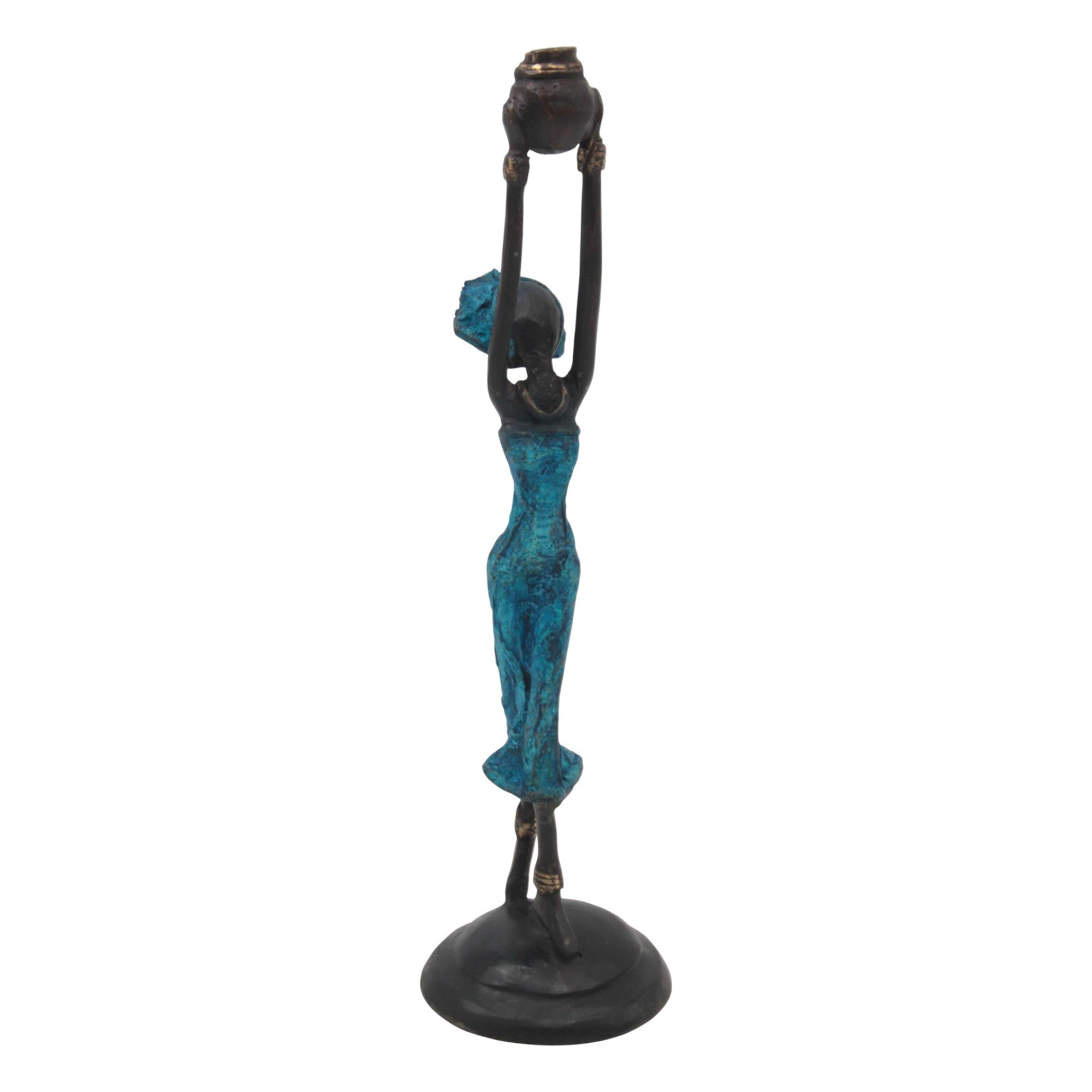 Bronze 20 cm bleu n°3 