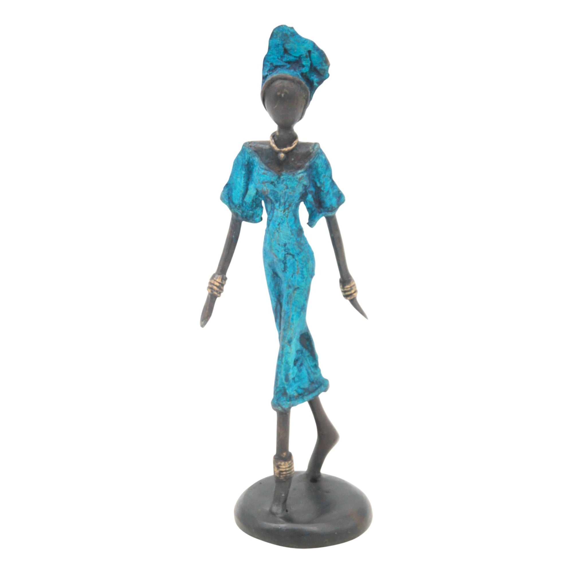 Bronze 20 cm bleu n°9 