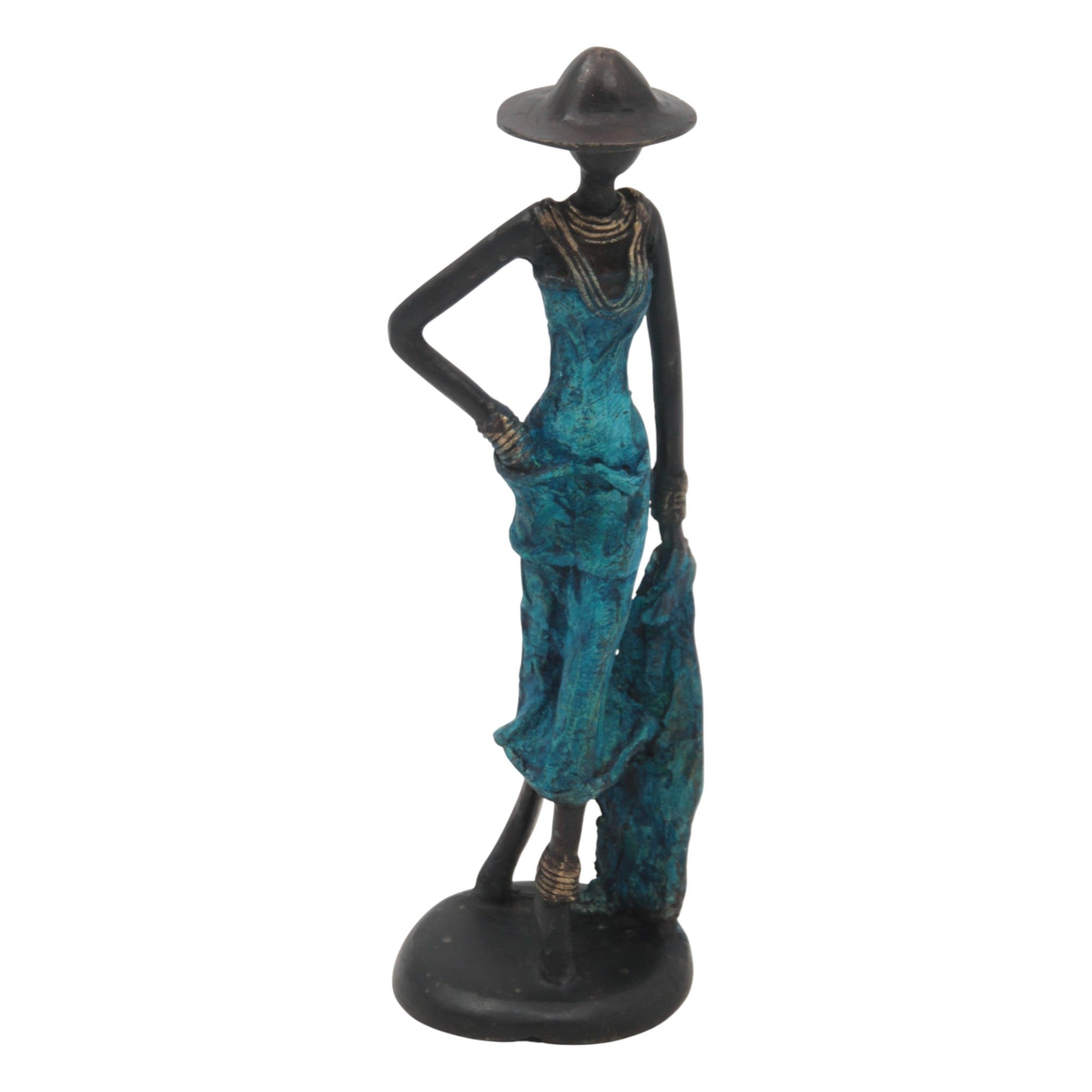 Bronze 20 cm bleu n°13 