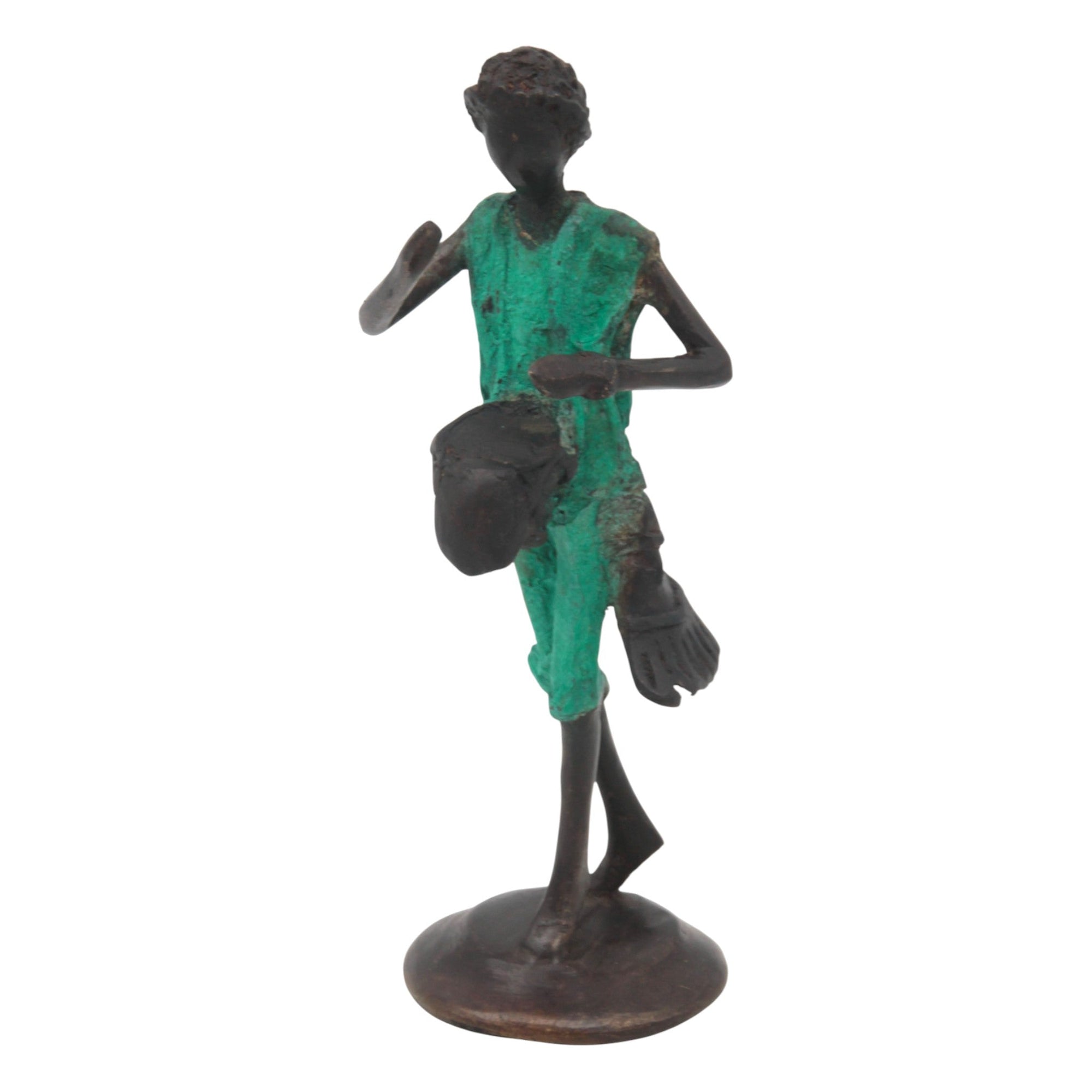 Bronze 20 cm turquoise n°14 