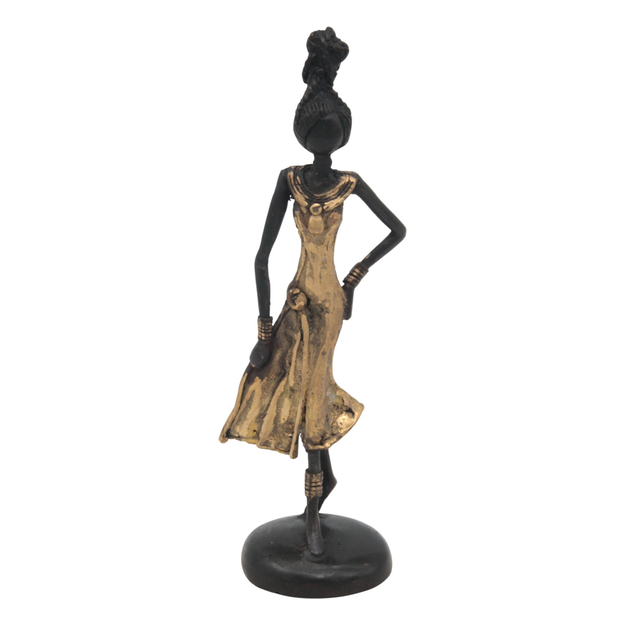 Bronze 20 cm doré n°2 