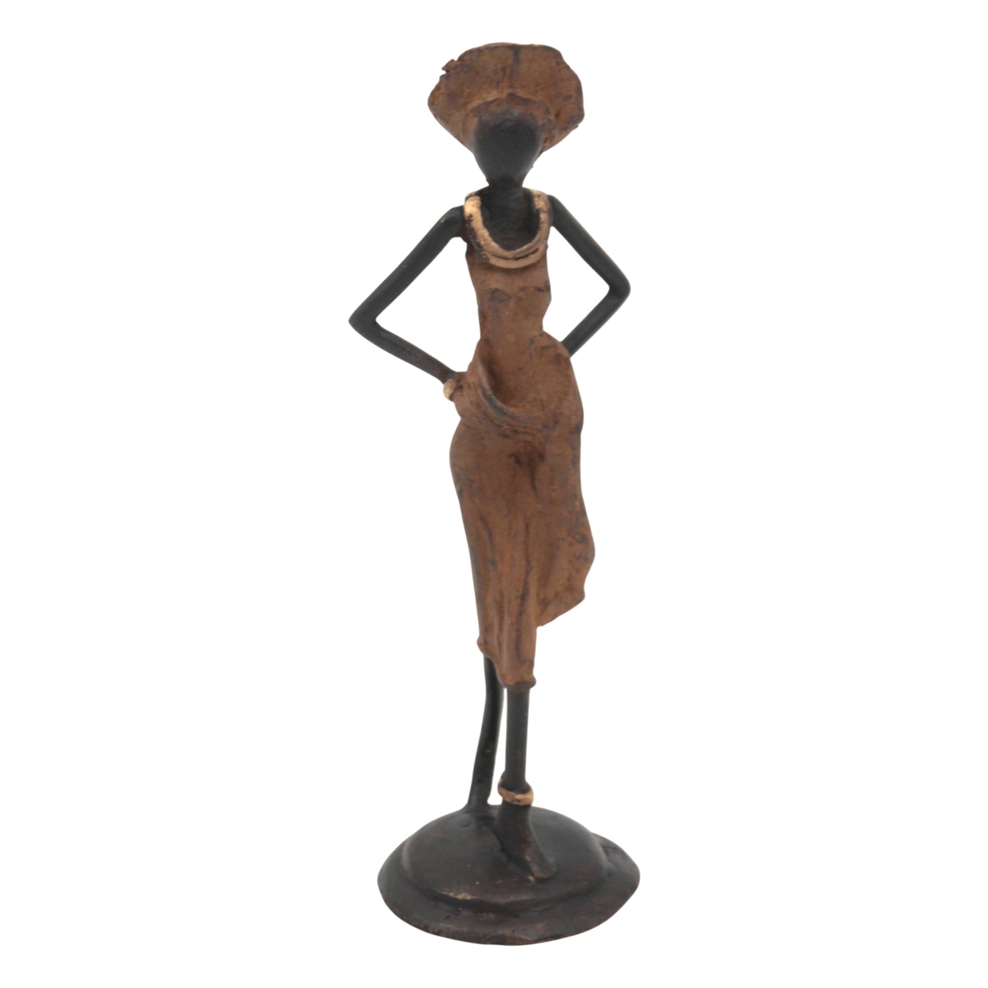 Bronze 20 cm marron n°2 