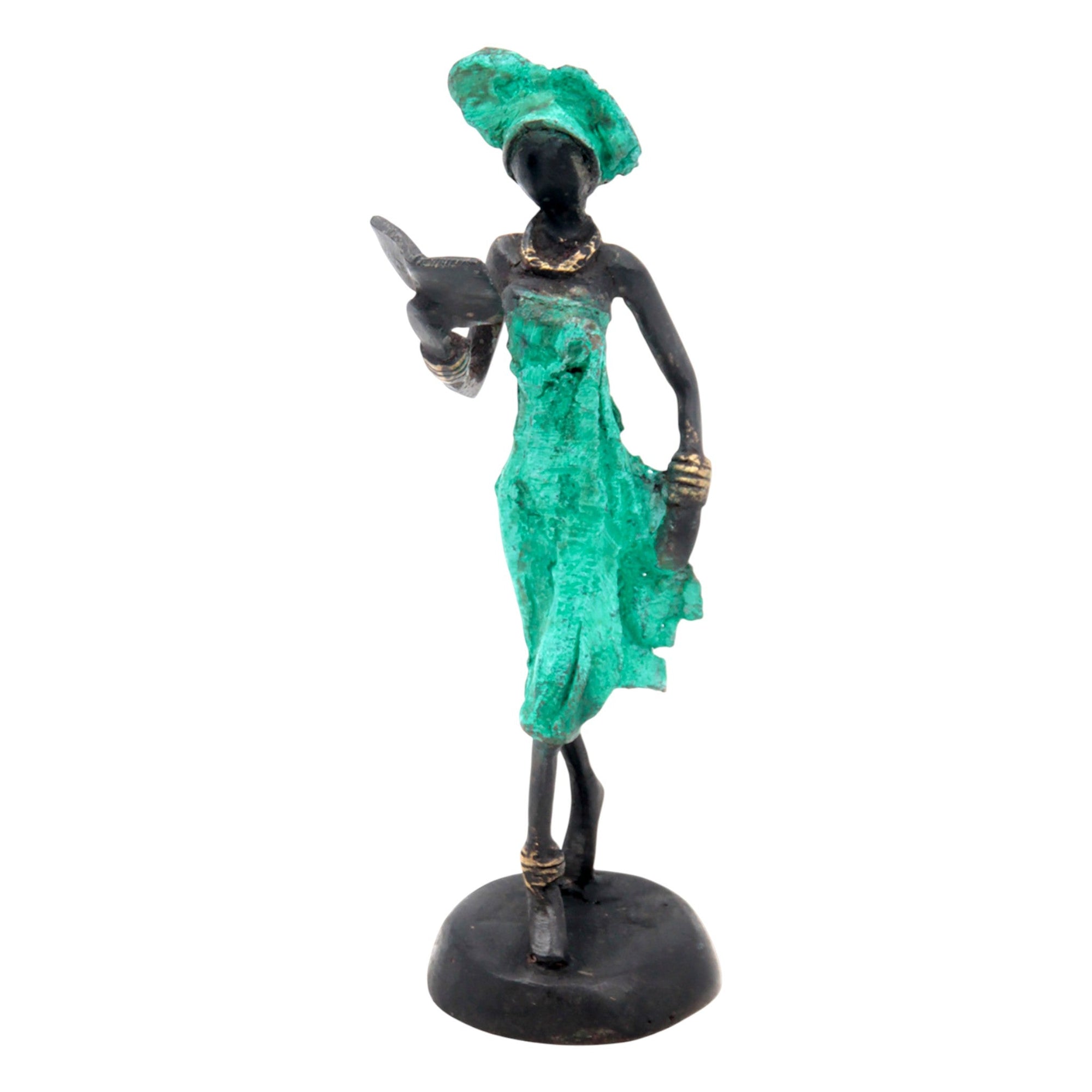 Bronze 15 cm vert n°14 