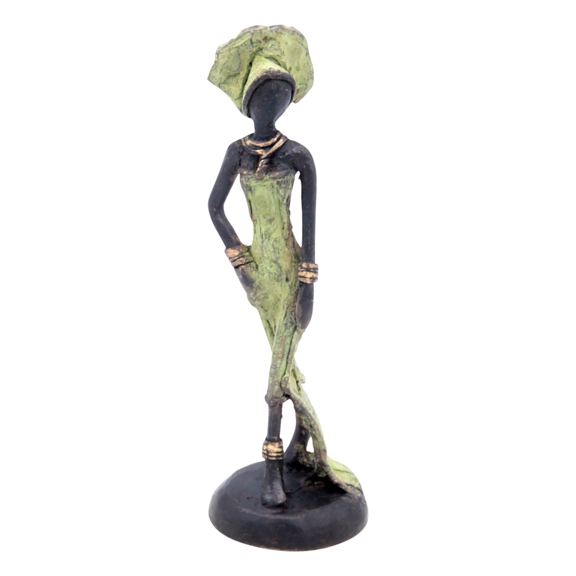 Bronze 15 cm vert n°18 