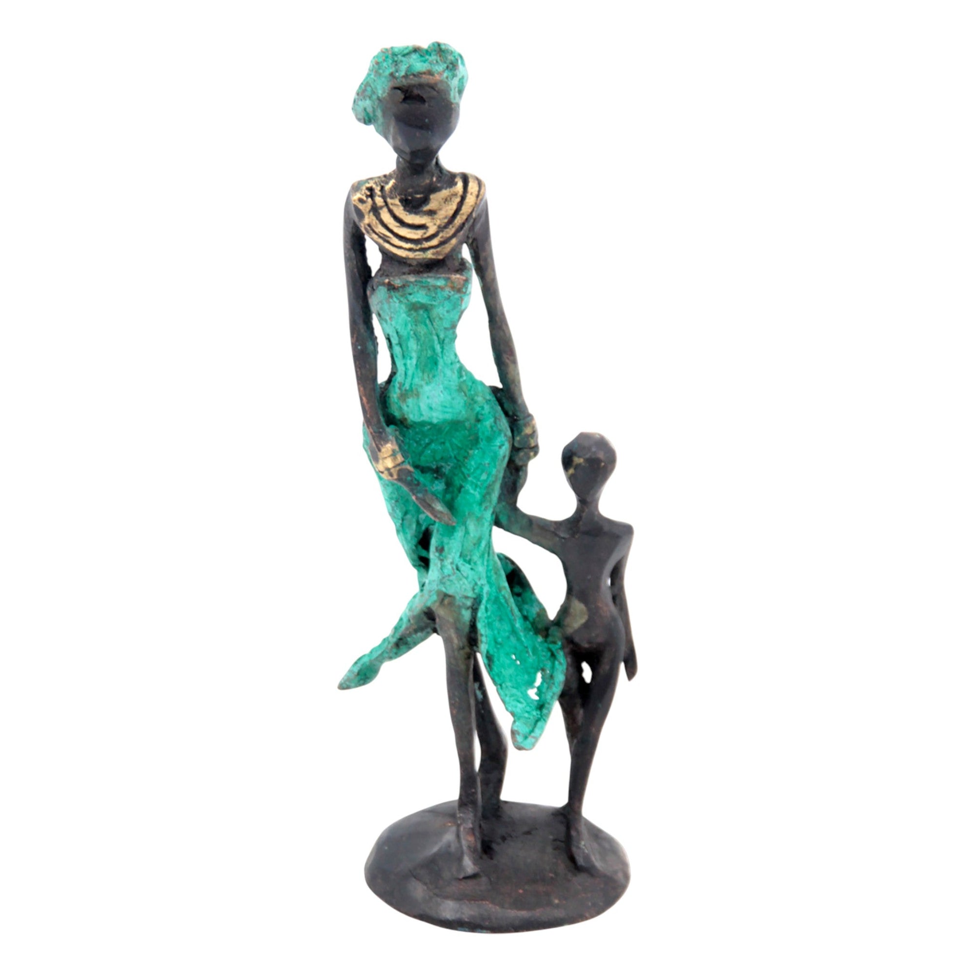 Bronze 15 cm vert n°19 