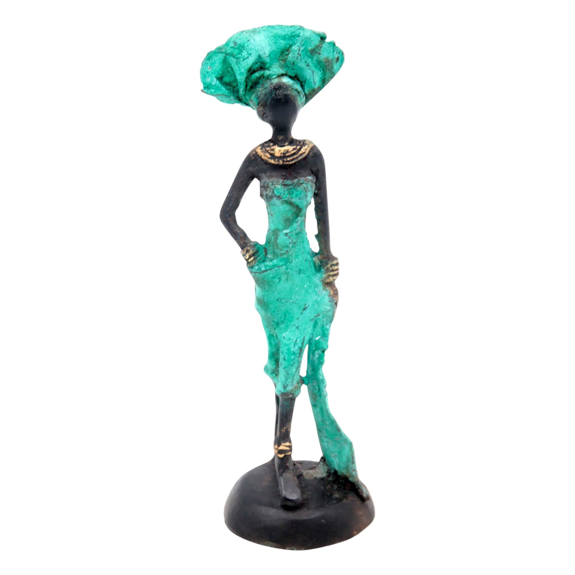 Bronze 15 cm vert n°37 