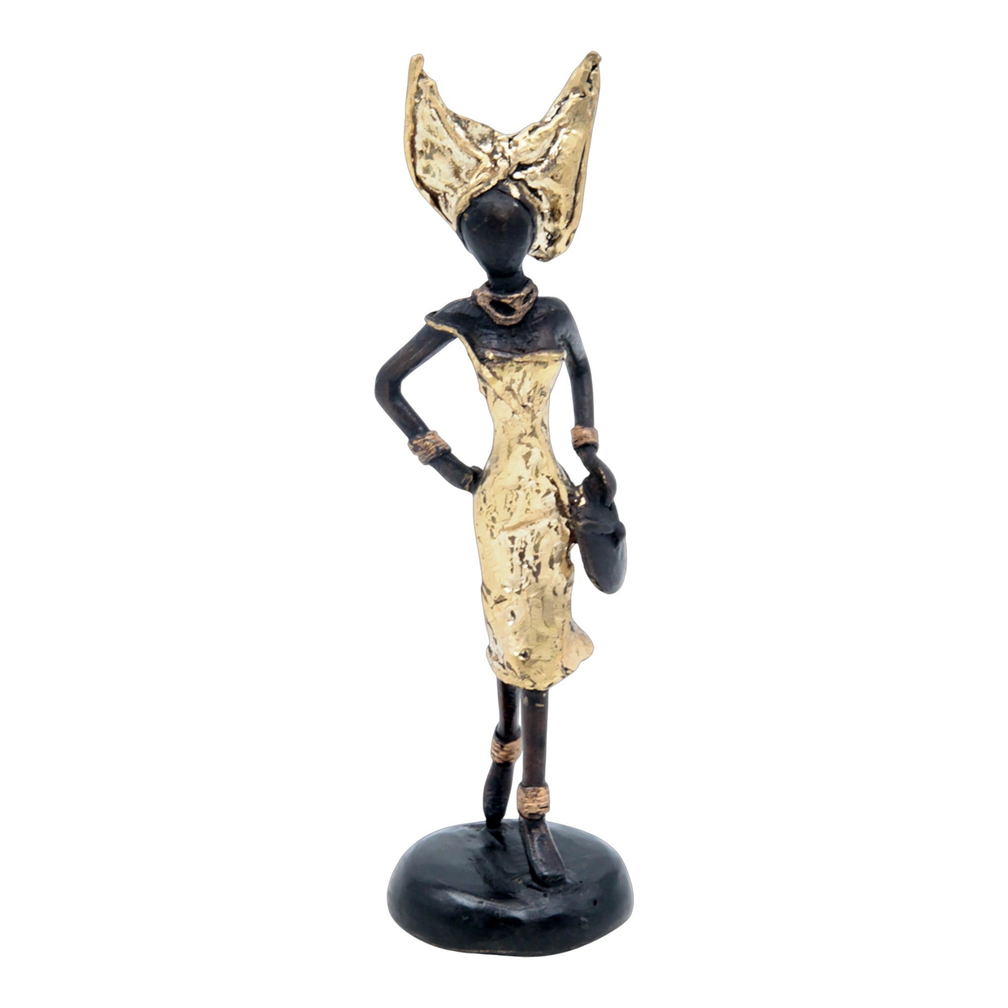 Bronze 15 cm doré n°2 