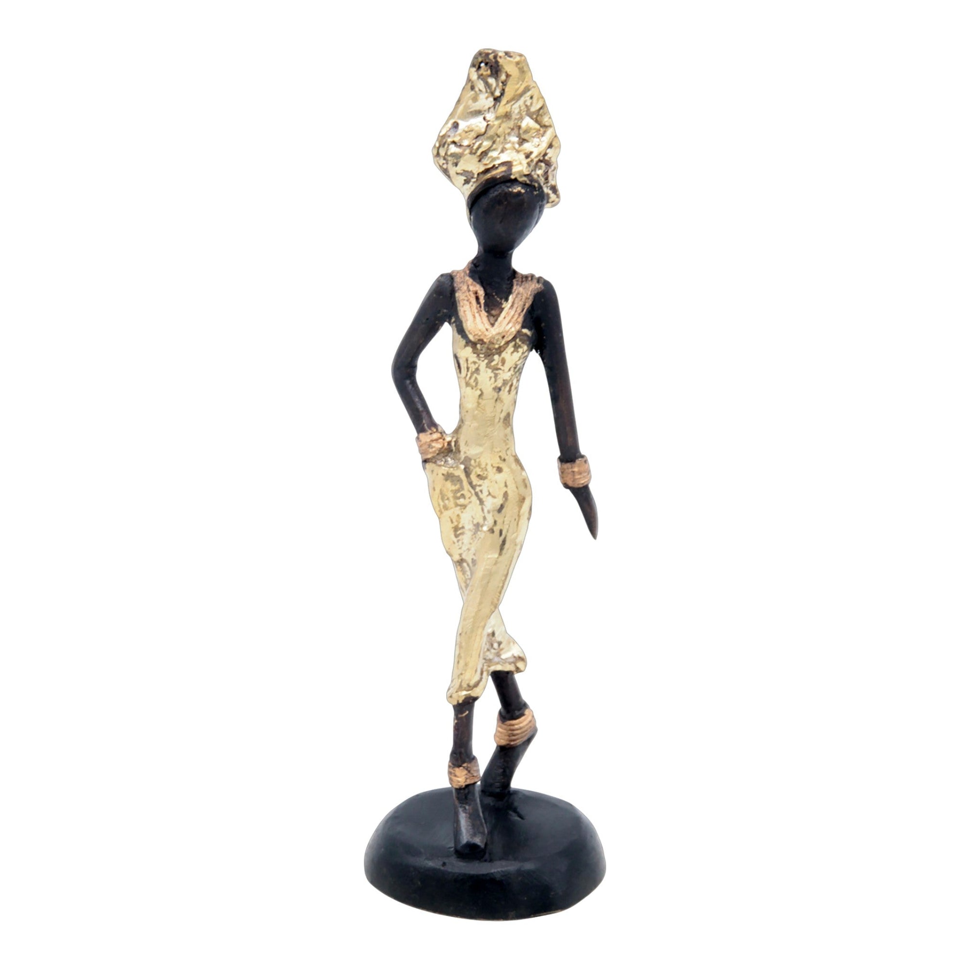 Bronze 15 cm doré n°6 