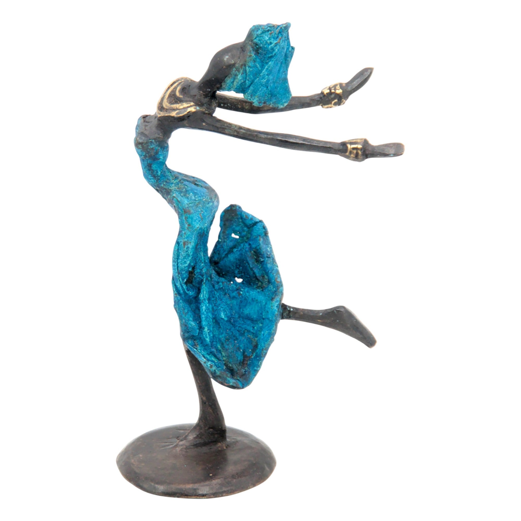 Bronze 15 cm bleu n°20 