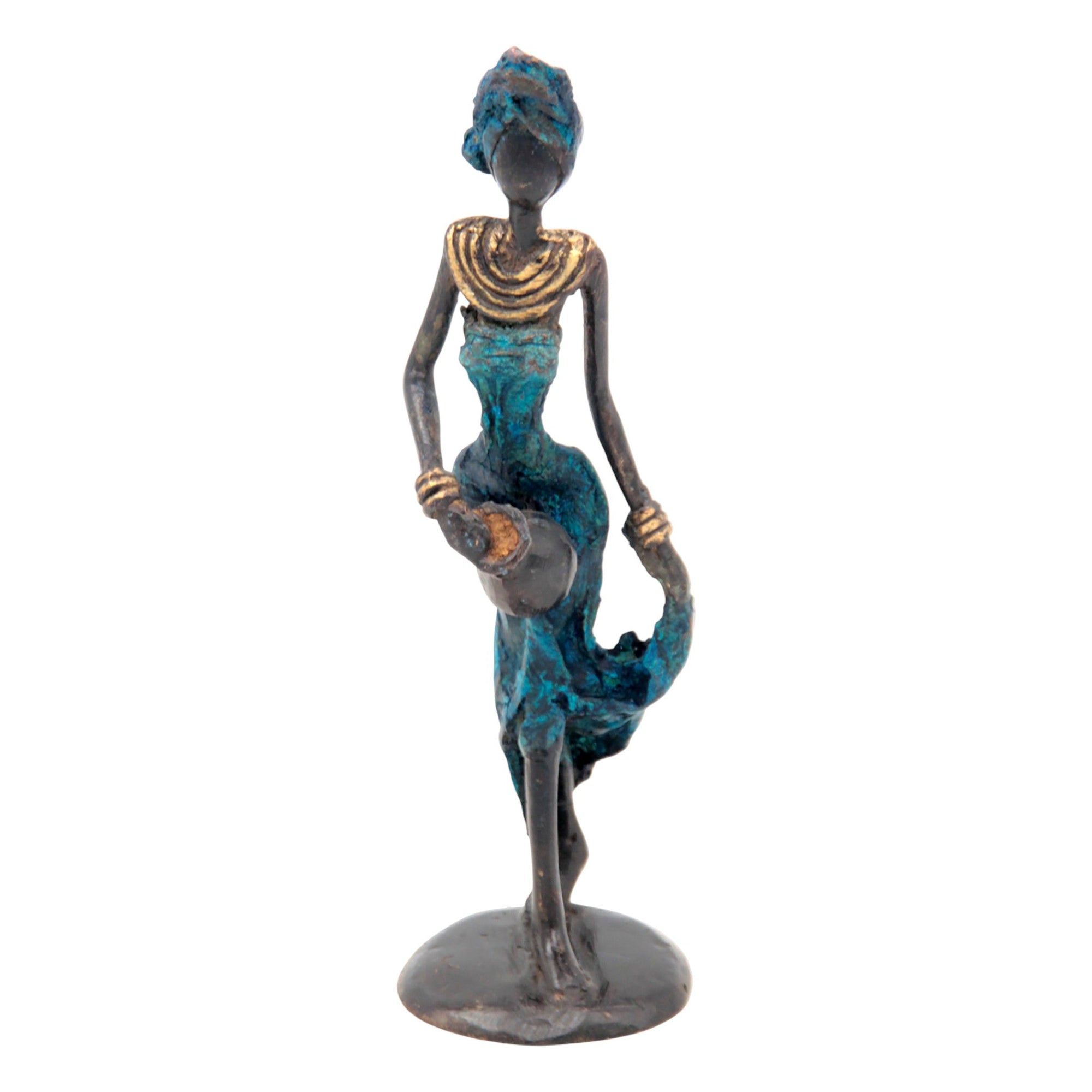 Bronze 15 cm bleu n°26 