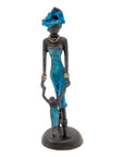 Bronze 15 cm bleu n°2 