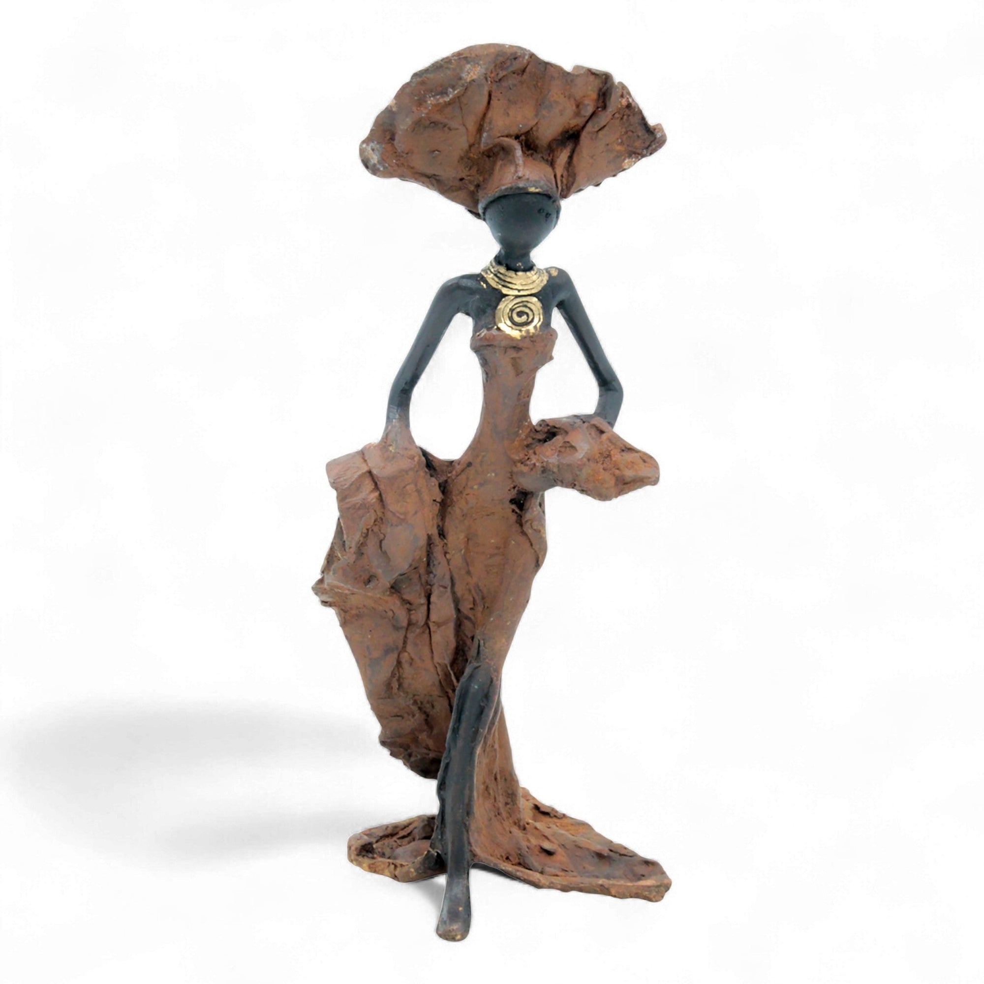 Bronze 25 cm marron n°1 