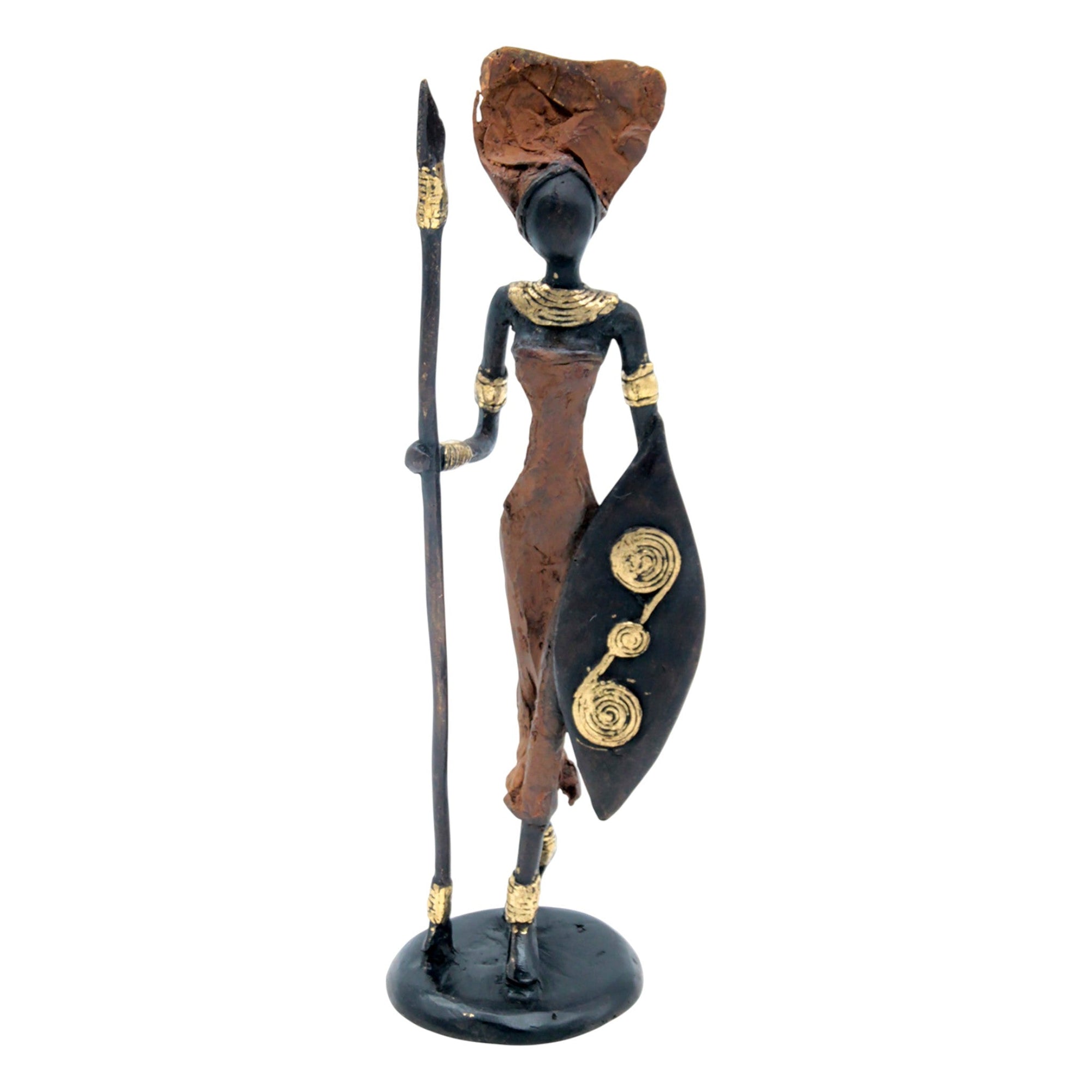 Bronze 25 cm marron n°6 