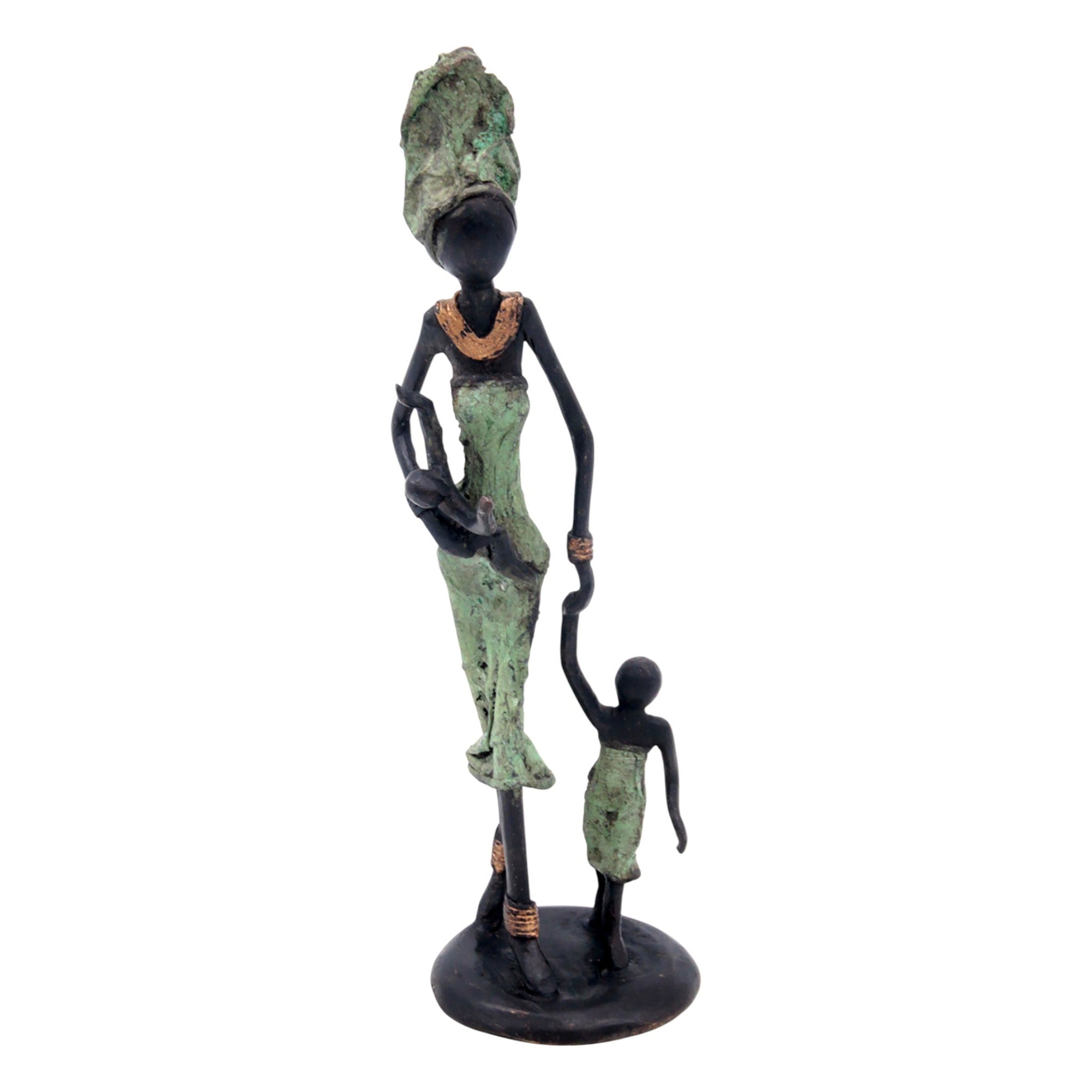 Bronze 25 cm vert n°17 