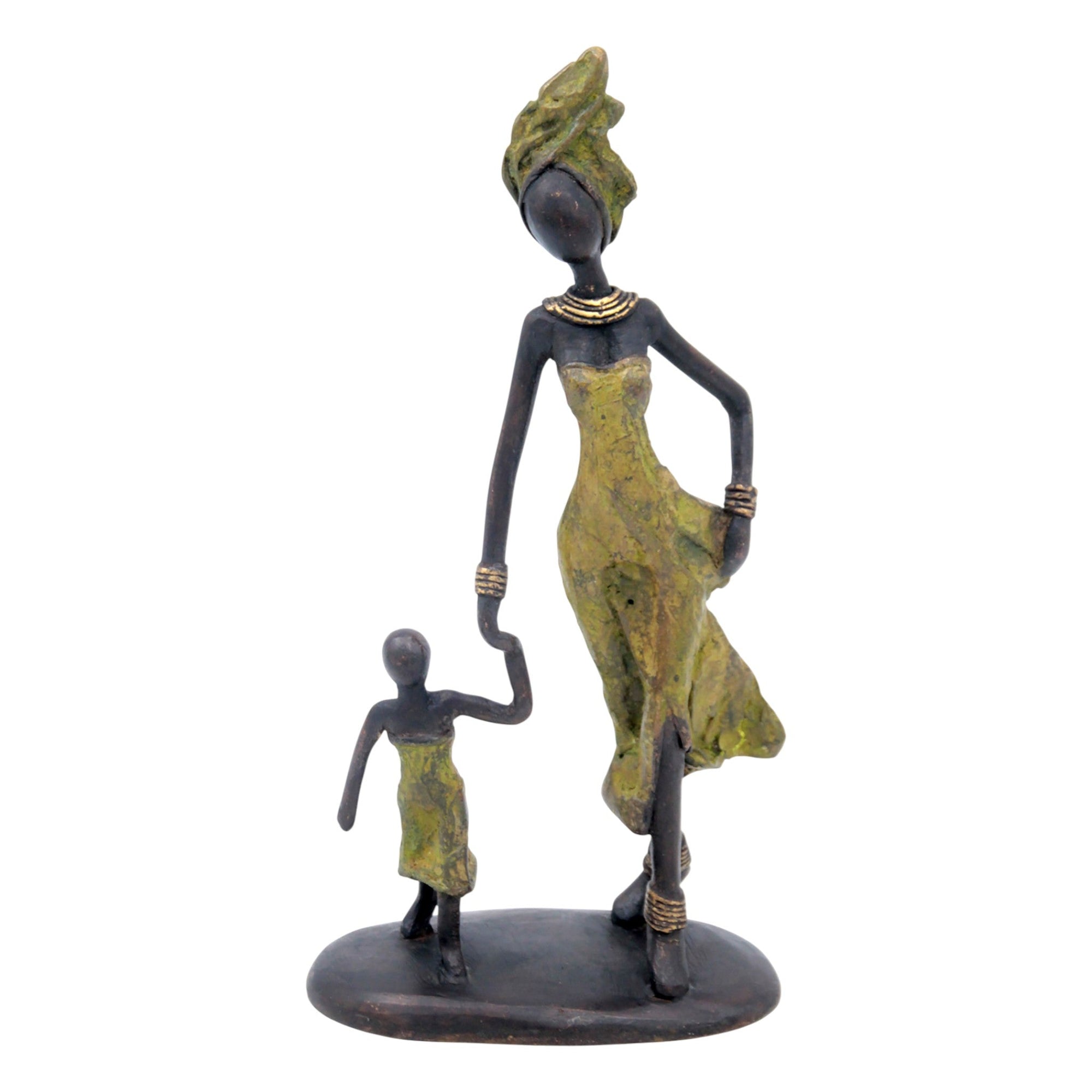 Bronze 25 cm vert n°19 