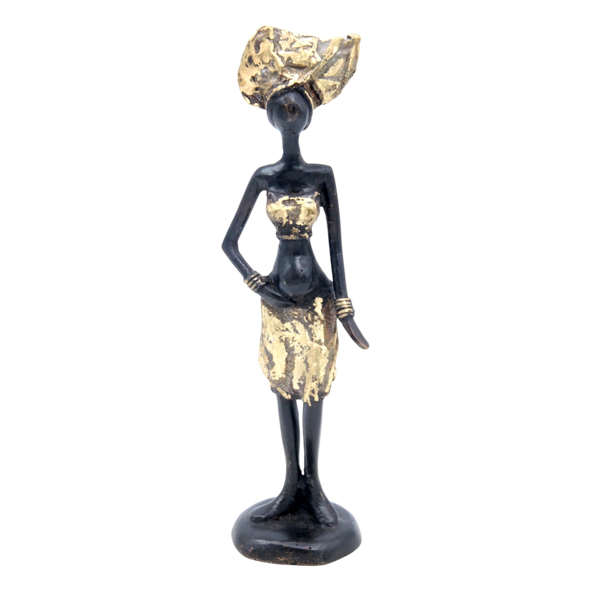 Bronze 25 cm doré n°2 