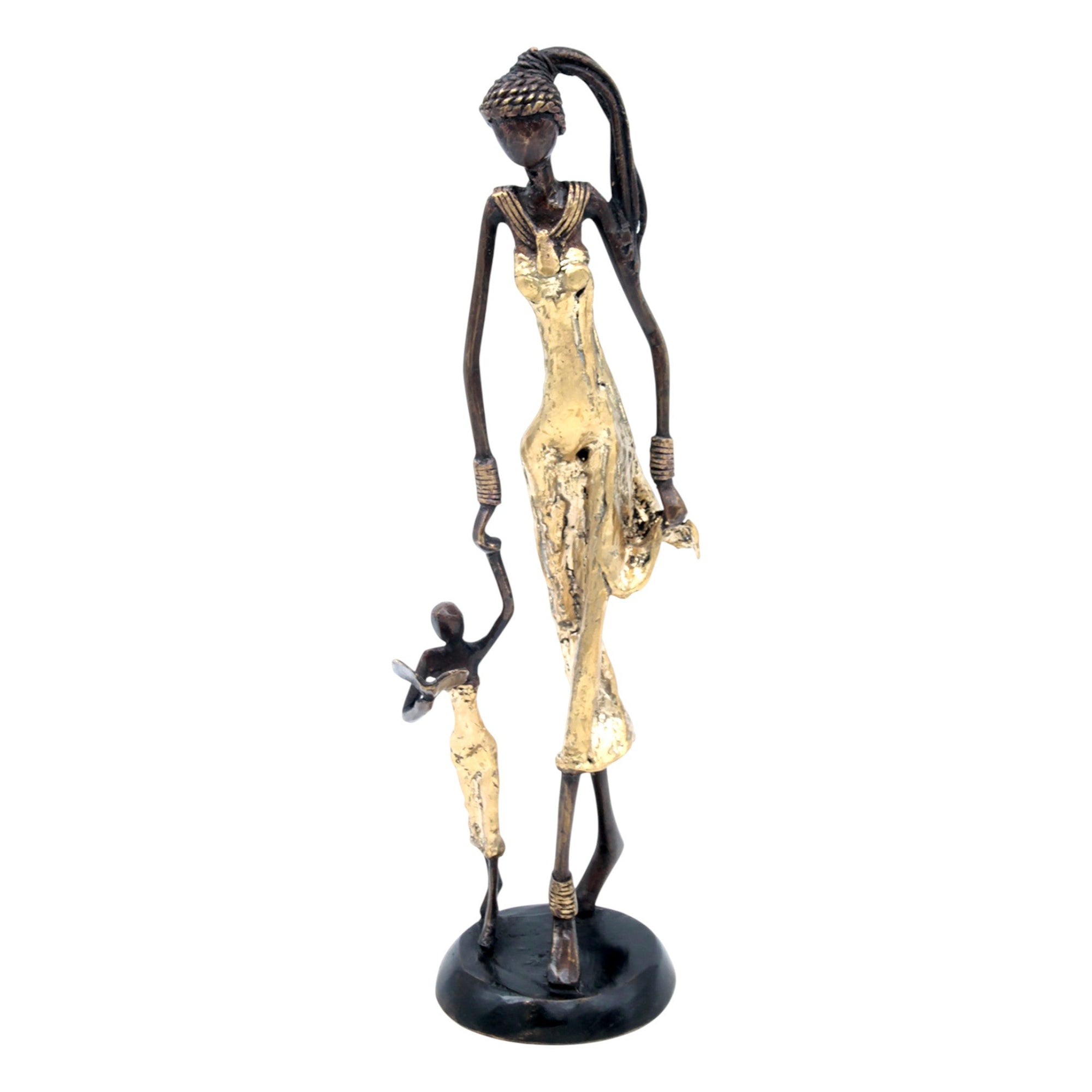 Bronze 35 cm doré n°3 