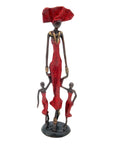 Bronze 35 cm rouge n°9 
