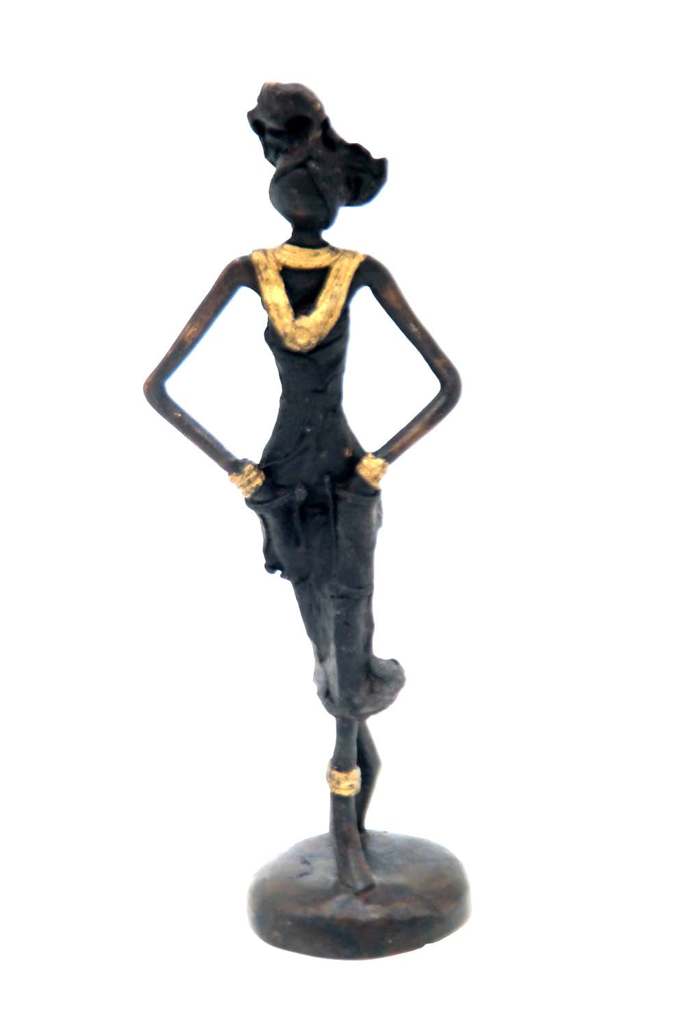 Bronze 15 cm noir n°17 Bronzes d'Afrique