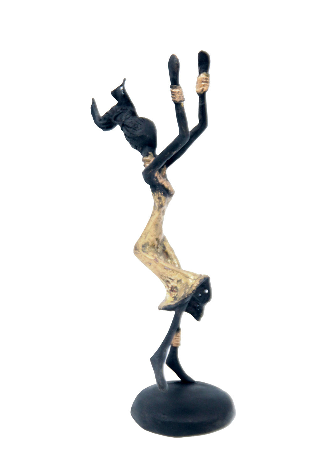 Bronze 20 cm doré n°2 Bronzes d'Afrique