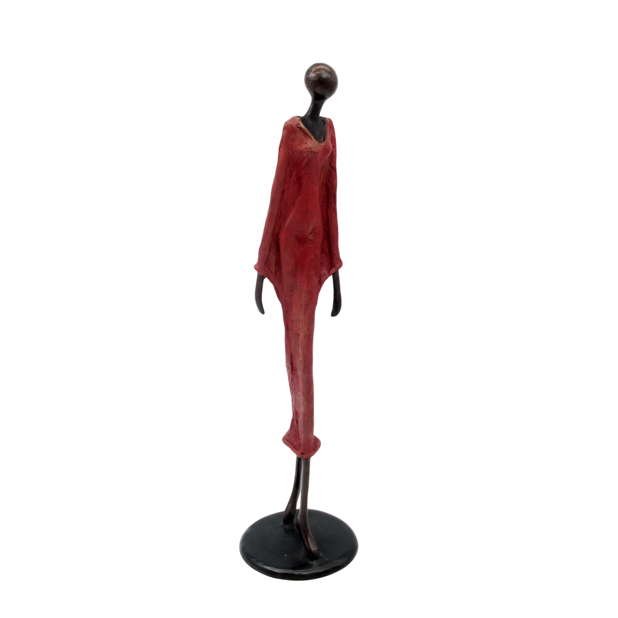 Bronze 55 cm rouge n°6 