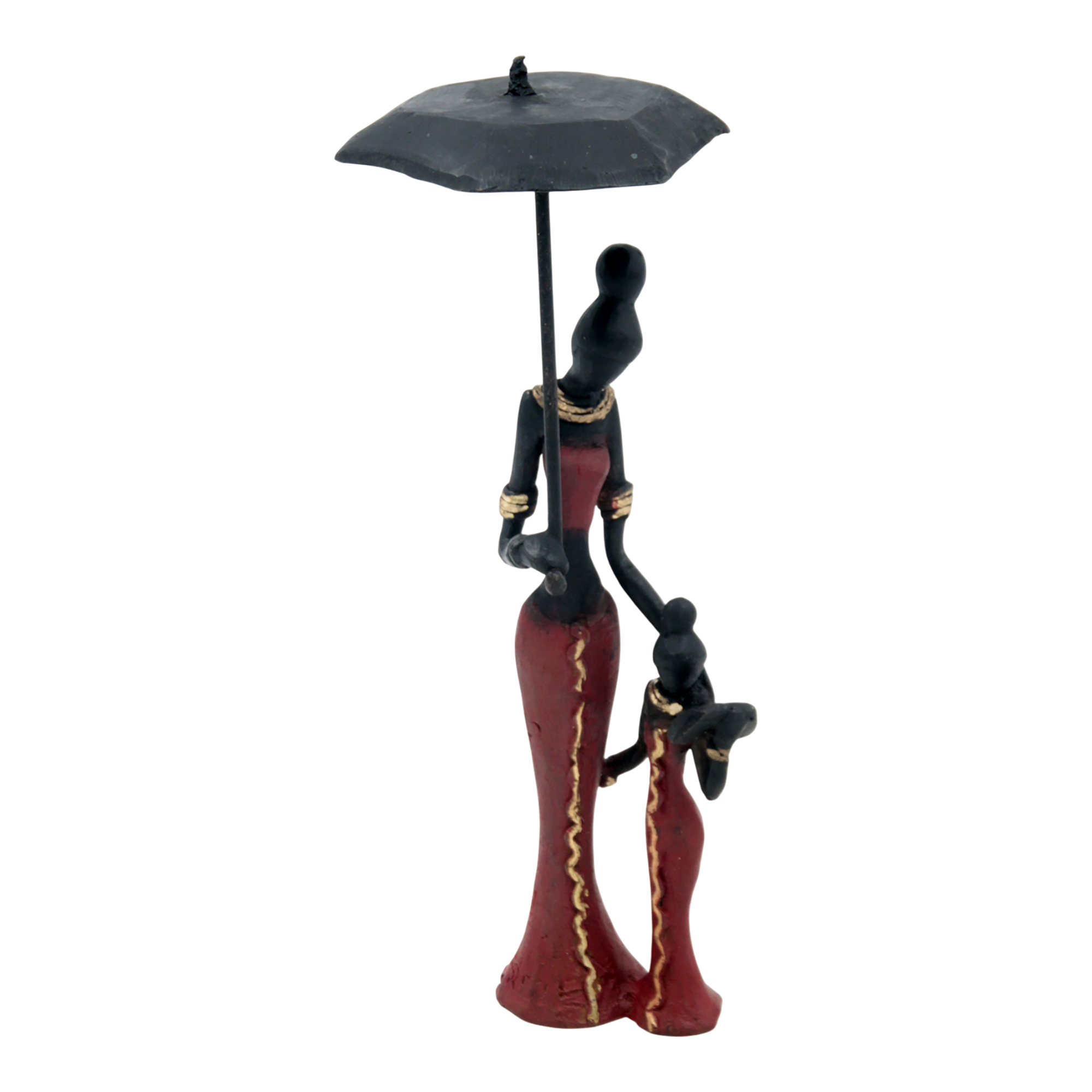 Bronze Mohamadi Dermé 20 cm rouge n°1 