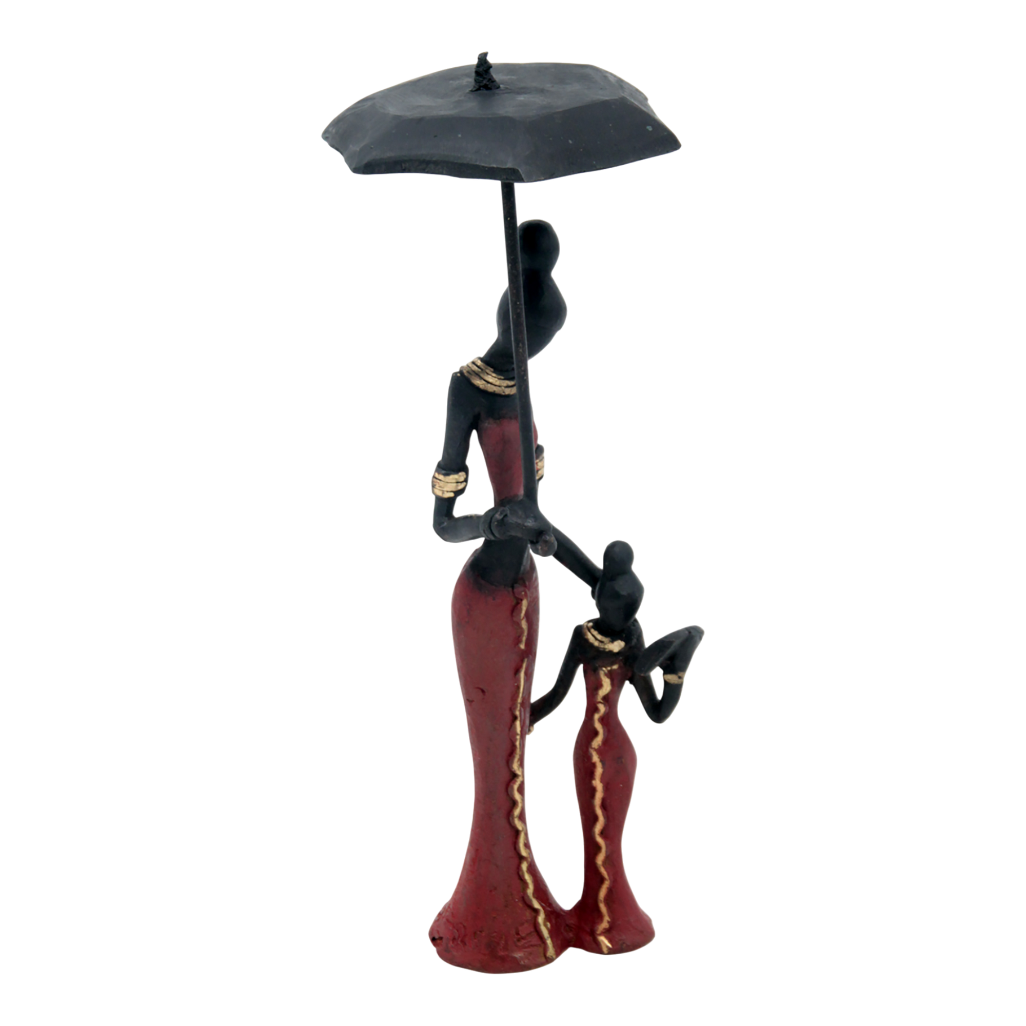 Bronze Mohamadi Dermé 20 cm rouge n°1 