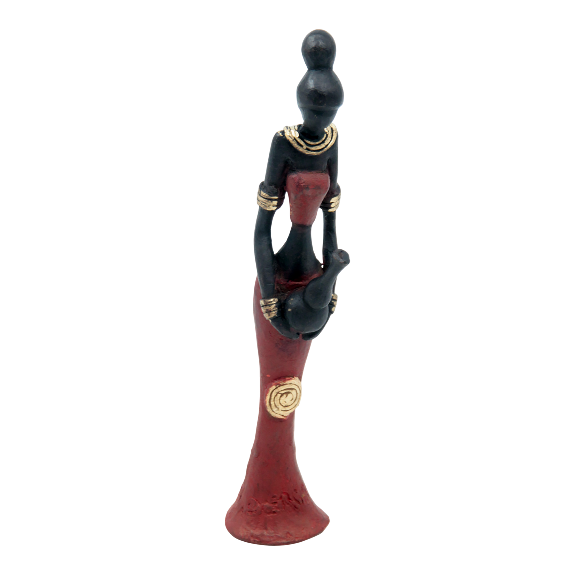 Bronze Mohamadi Dermé 20 cm rouge n°4 