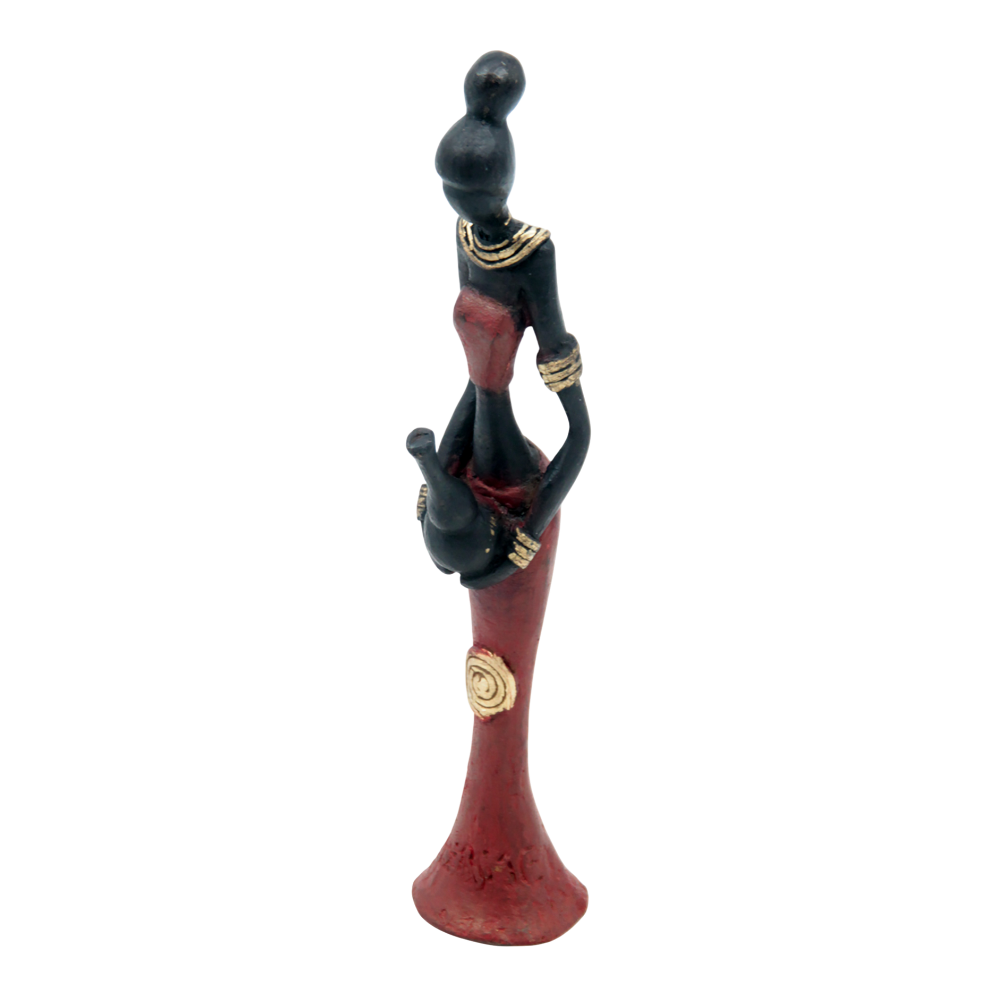 Bronze Mohamadi Dermé 20 cm rouge n°4 