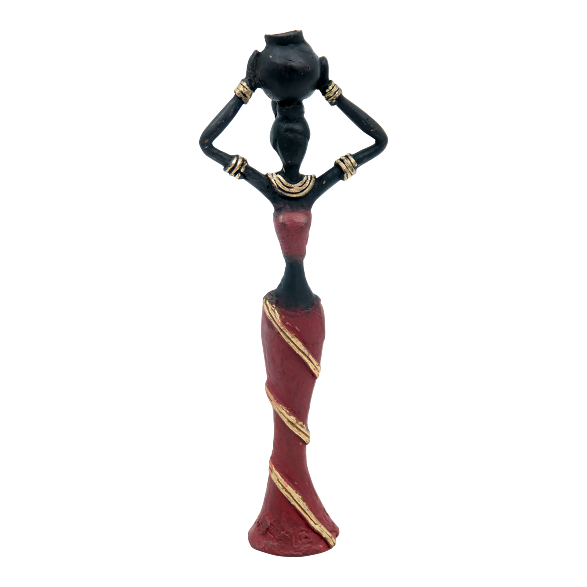 Bronze Mohamadi Dermé 20 cm rouge n°7 