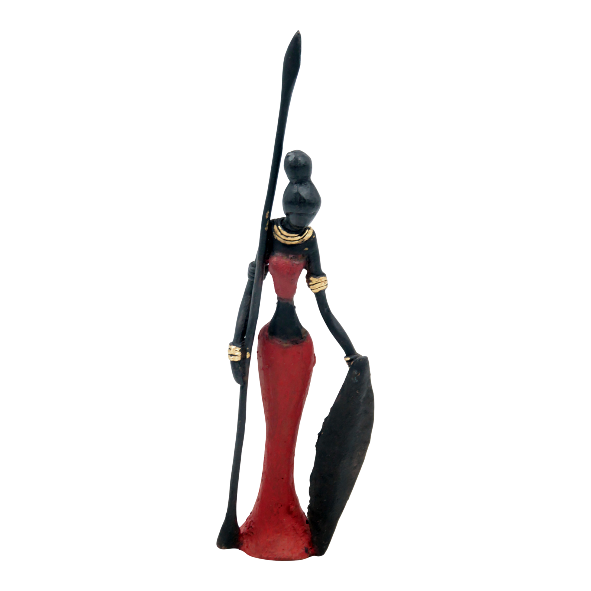 Bronze Mohamadi Dermé 20 cm rouge n°9 