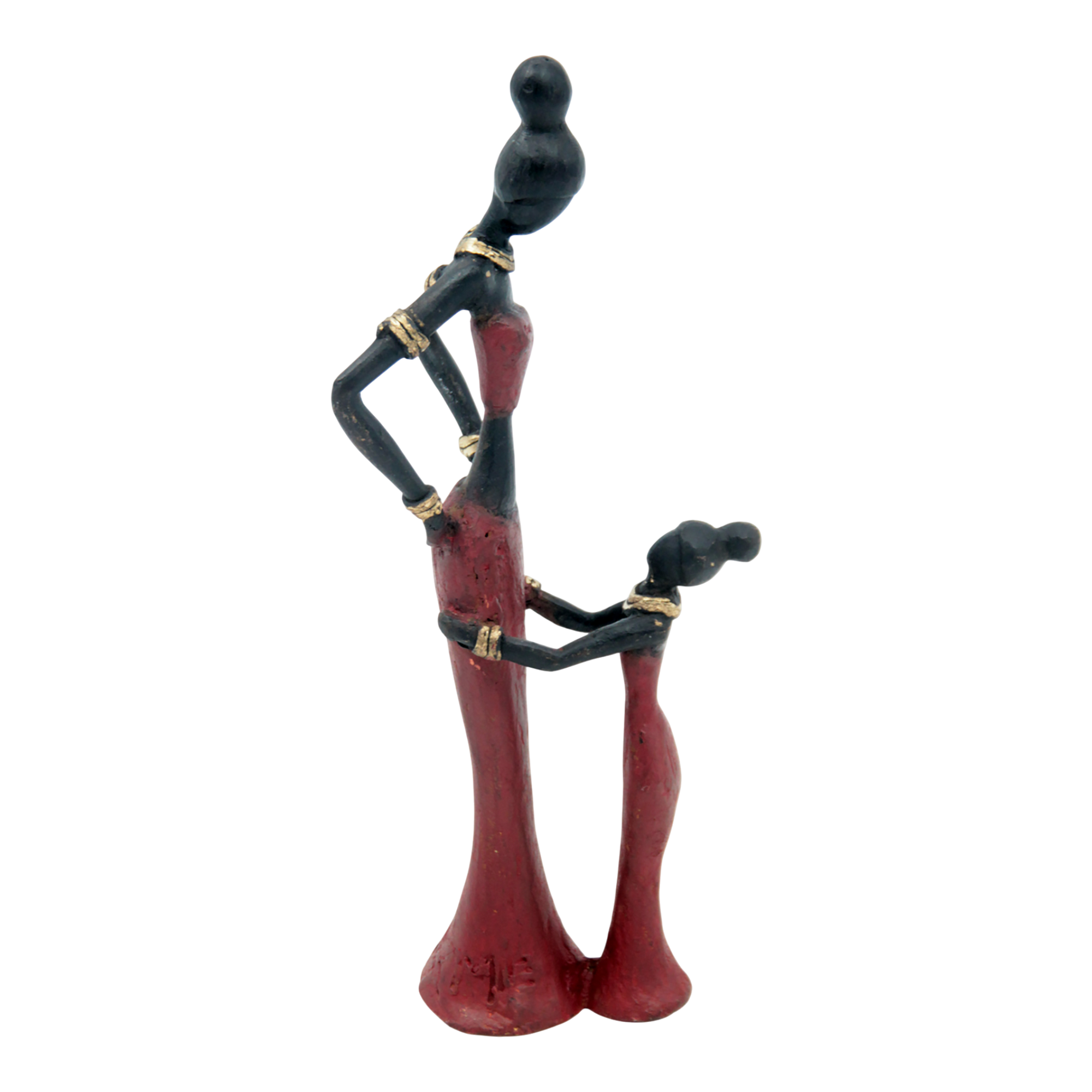 Bronze Mohamadi Dermé 20 cm rouge n°10 