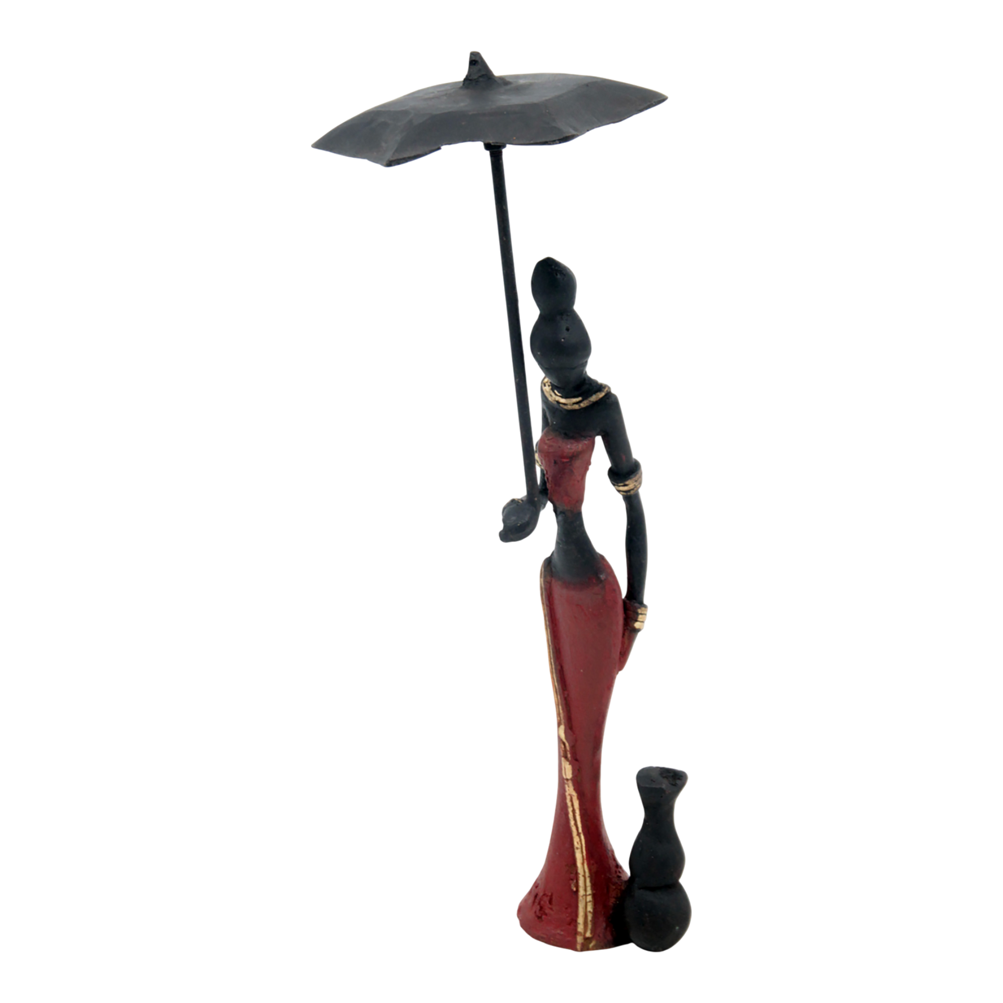 Bronze Mohamadi Dermé 20 cm rouge n°11 