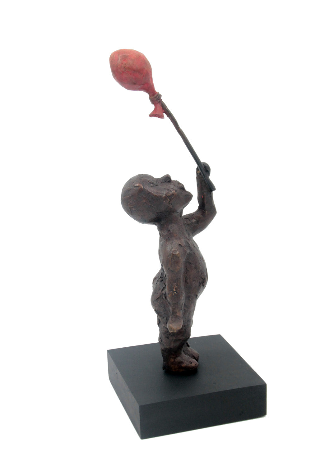 Bronze Ballon 38 cm marron n°2 Bronzes d&#39;Afrique
