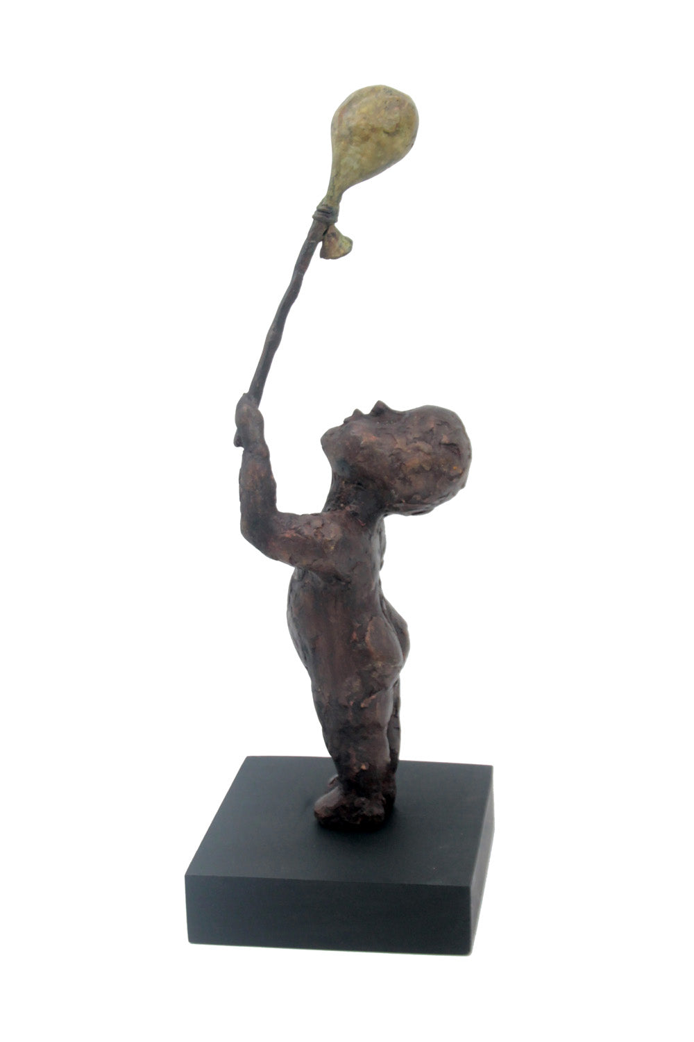 Bronze Ballon 38 cm marron n°3 Bronzes d&#39;Afrique