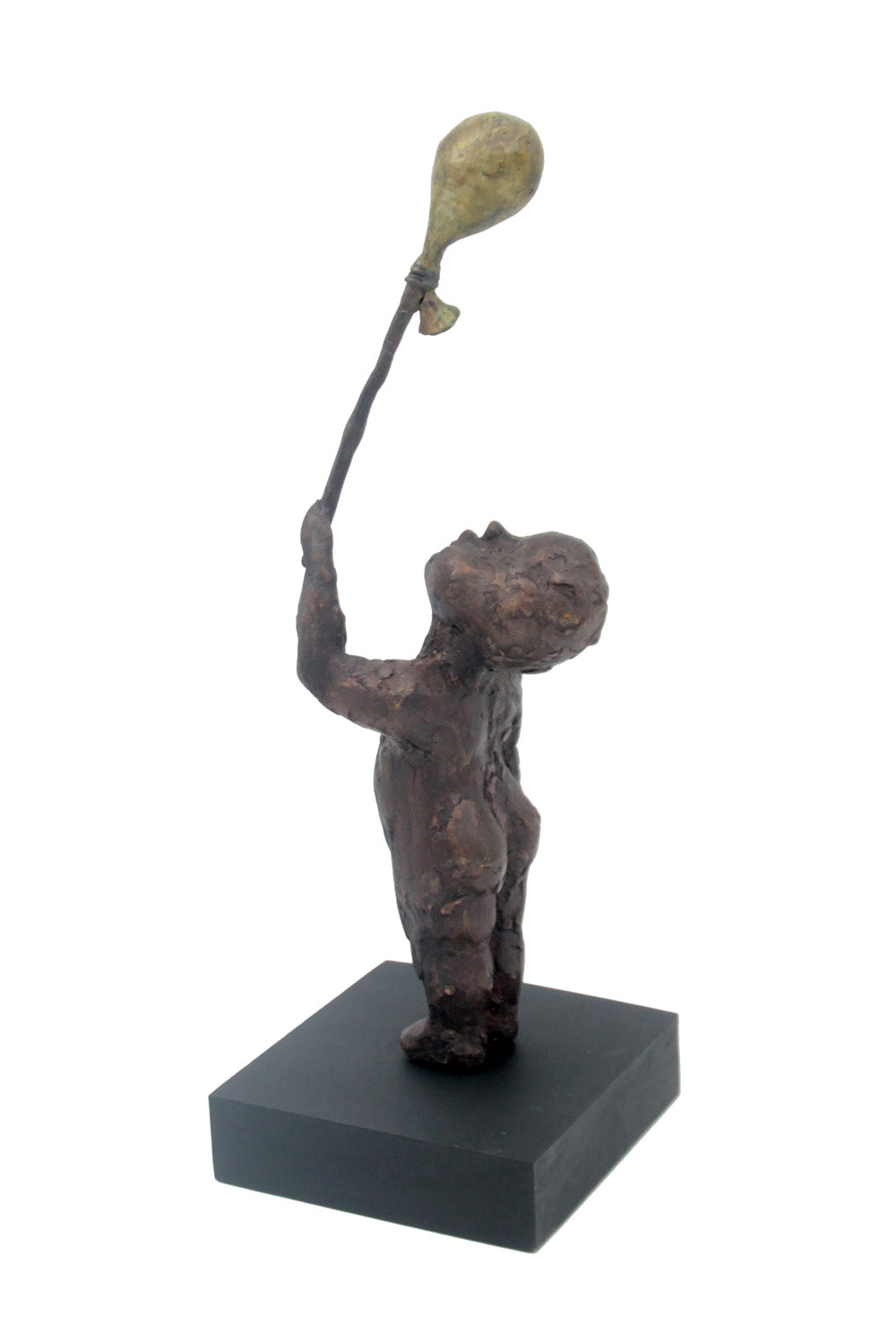 Bronze Ballon 38 cm marron n°3 Bronzes d&#39;Afrique